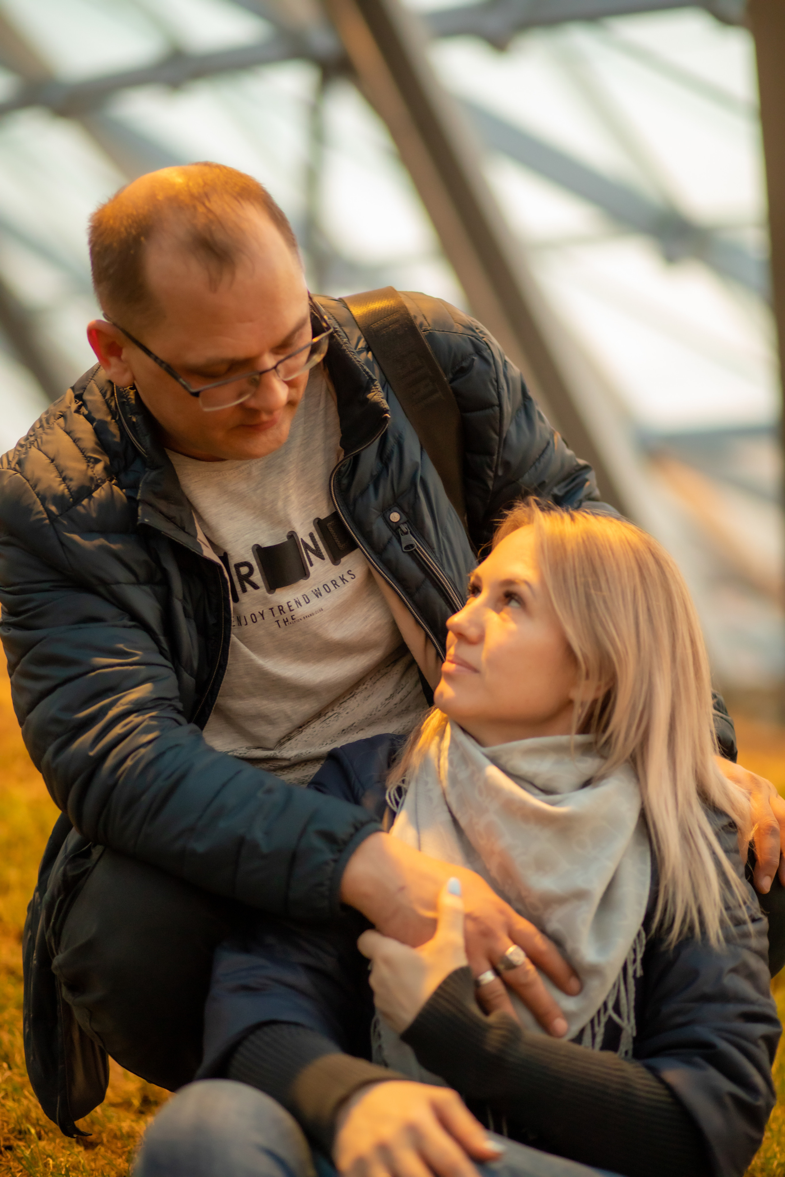 Владимир и Галина Прогулка по Москве. Портретный и семейный фотограф в Москве Владимир Крылаев
