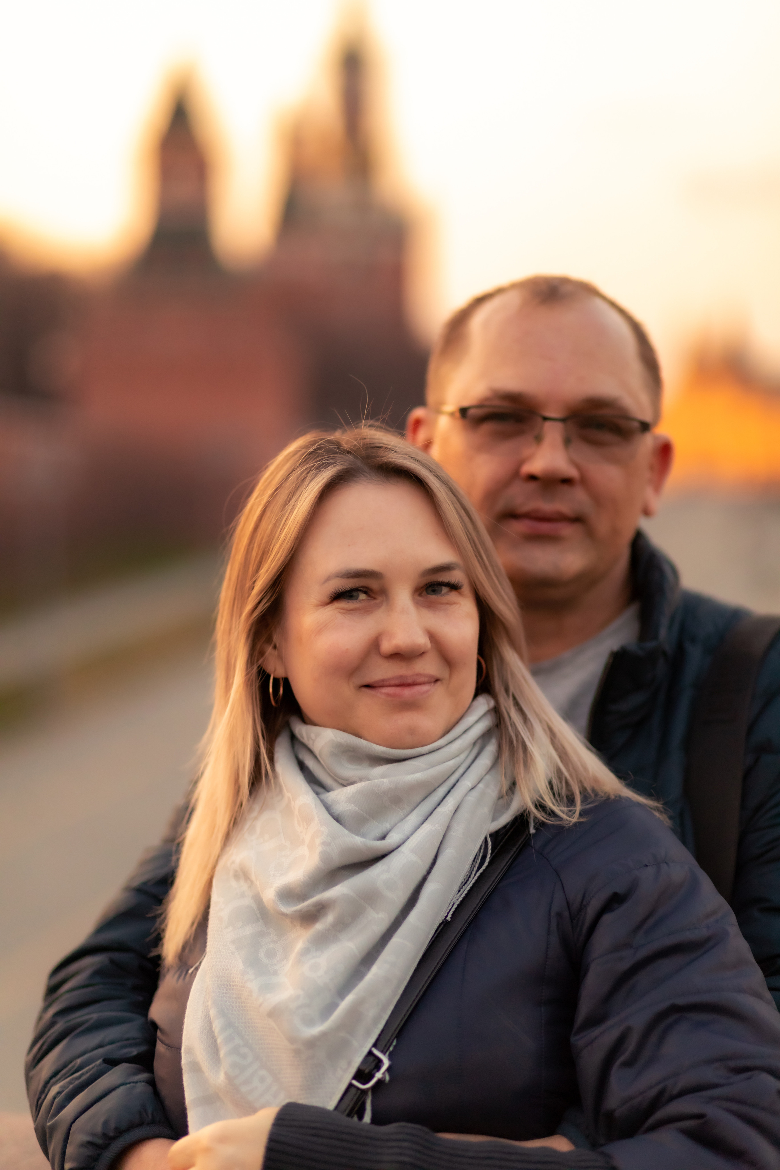 Владимир и Галина Прогулка по Москве. Портретный и семейный фотограф в Москве Владимир Крылаев