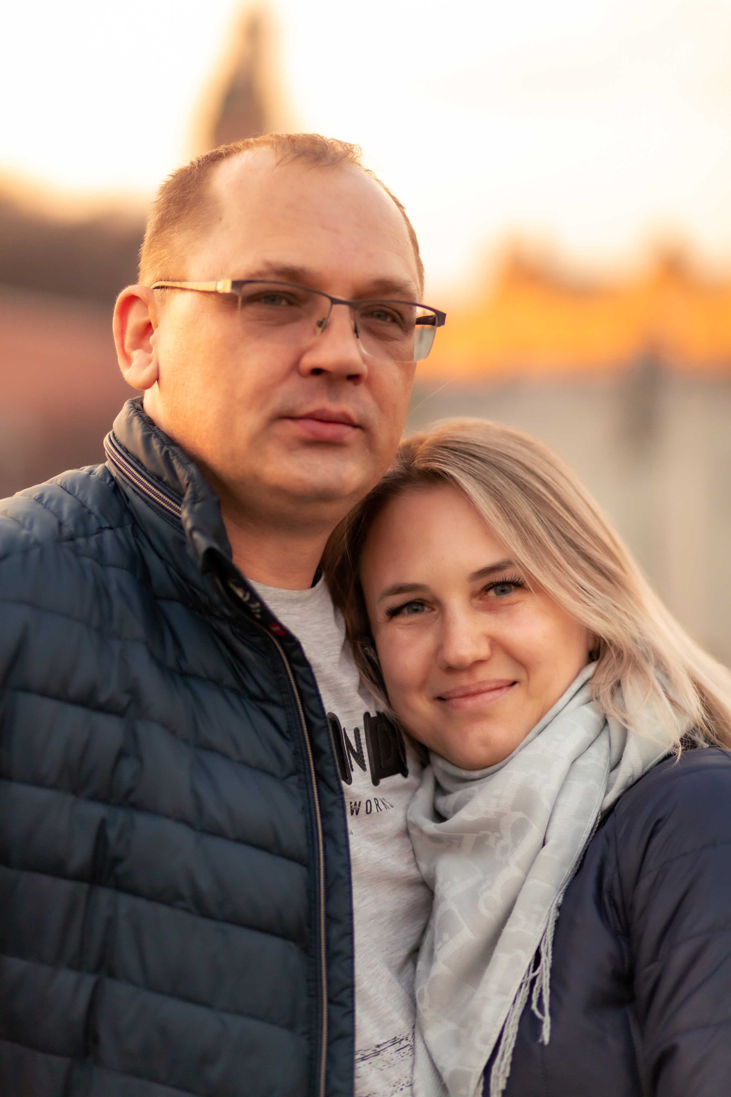 Владимир и Галина Прогулка по Москве. Портретный и семейный фотограф в Москве Владимир Крылаев