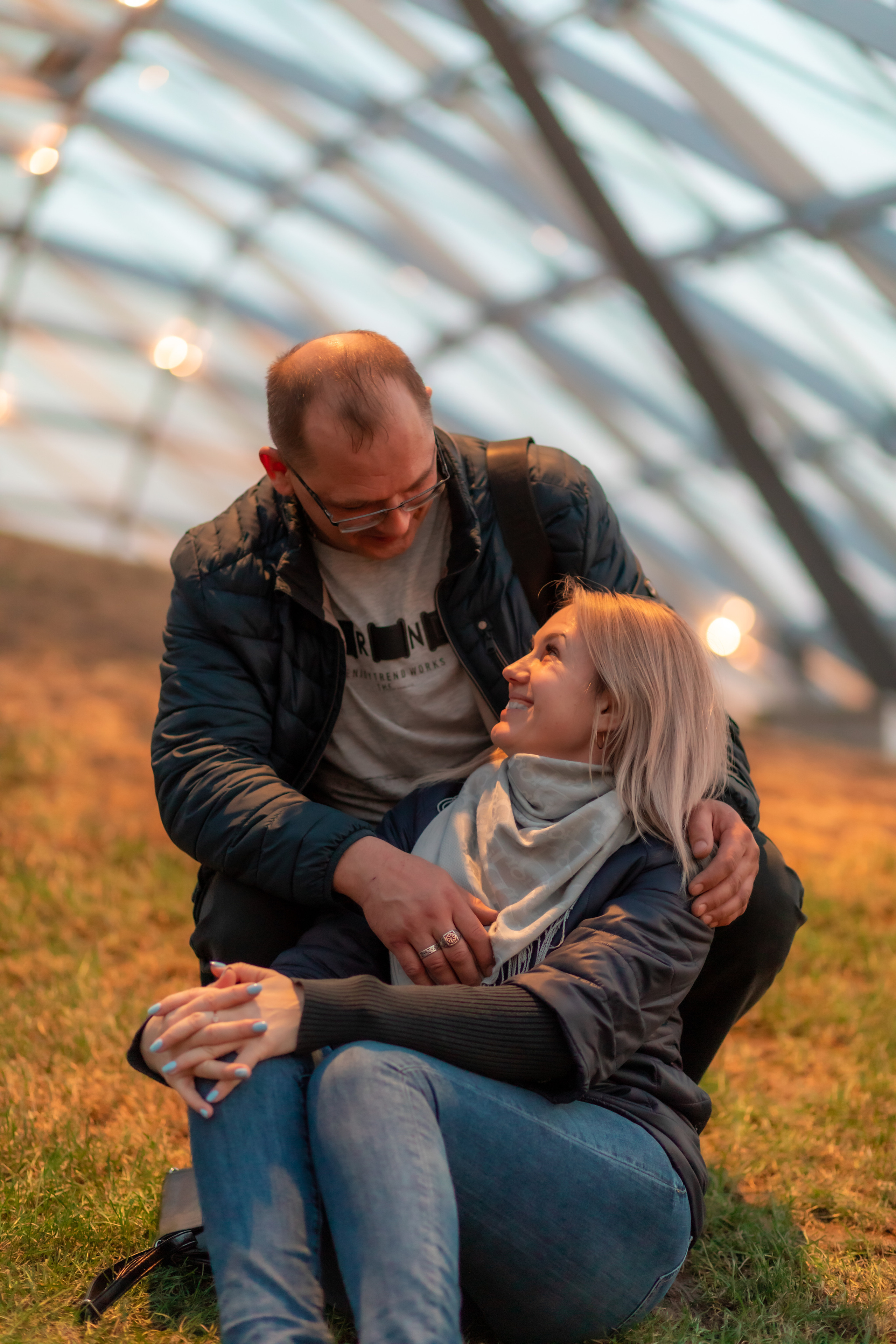 Владимир и Галина Прогулка по Москве. Портретный и семейный фотограф в Москве Владимир Крылаев