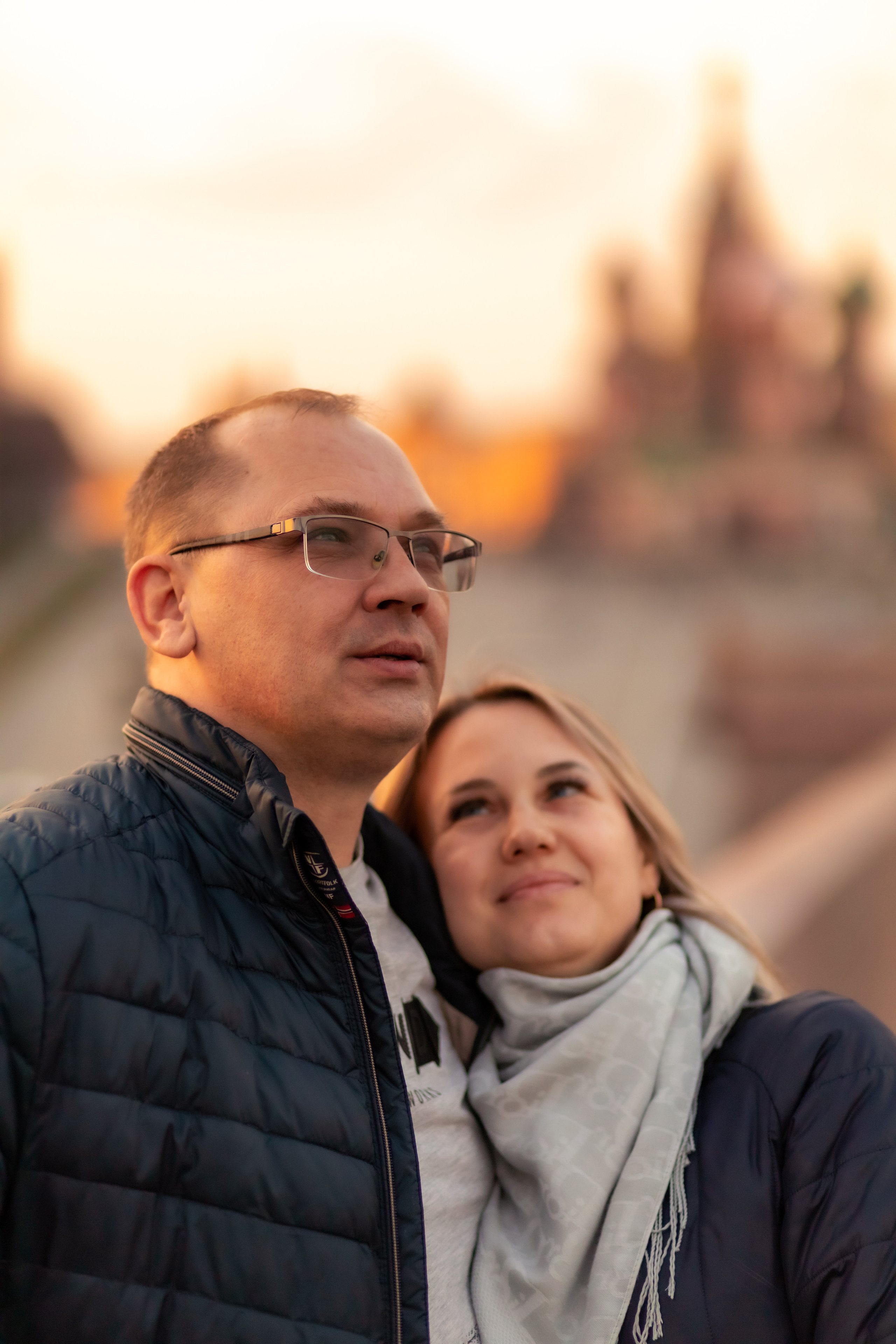 Владимир и Галина Прогулка по Москве. Портретный и семейный фотограф в Москве Владимир Крылаев