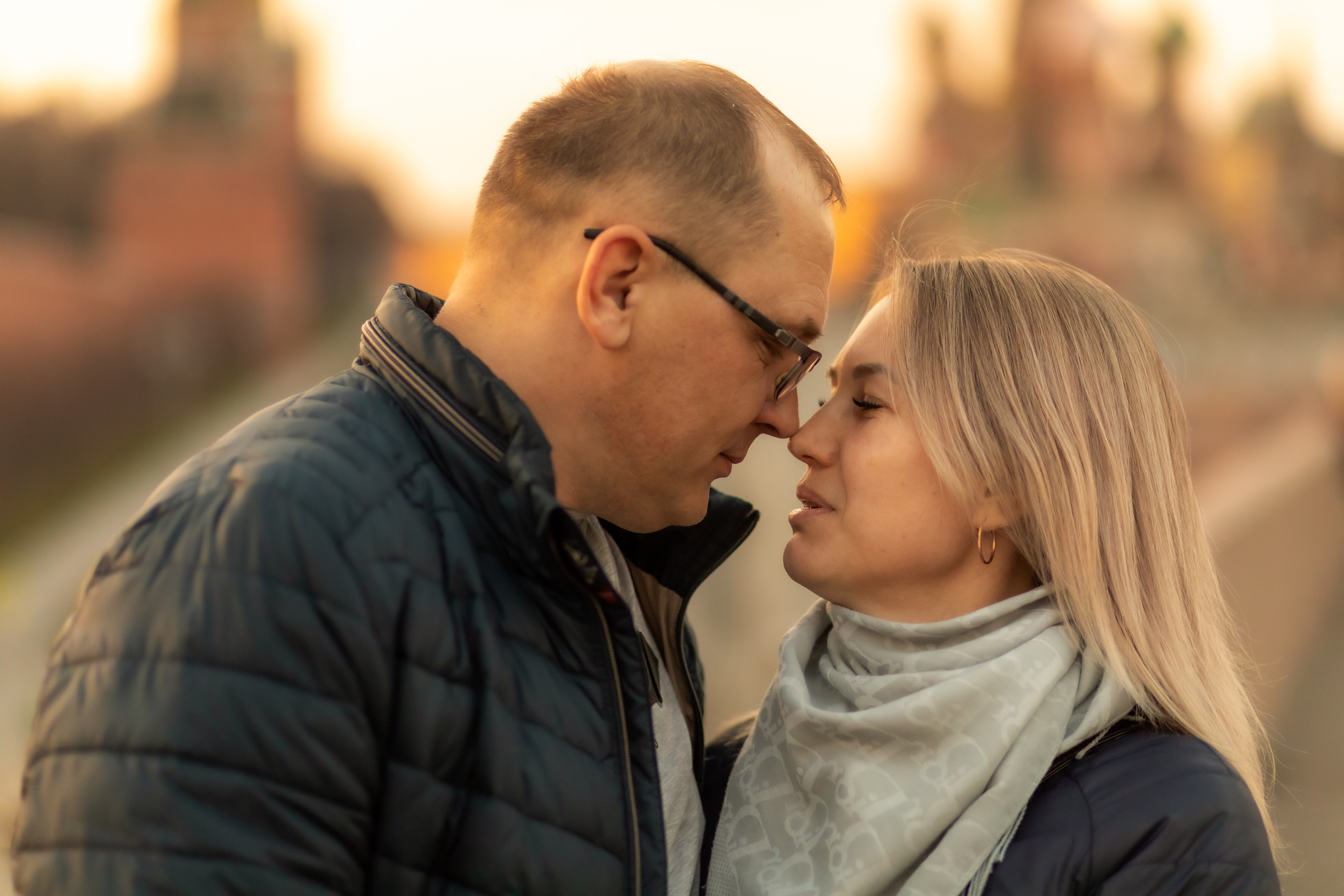 Владимир и Галина Прогулка по Москве. Портретный и семейный фотограф в Москве Владимир Крылаев