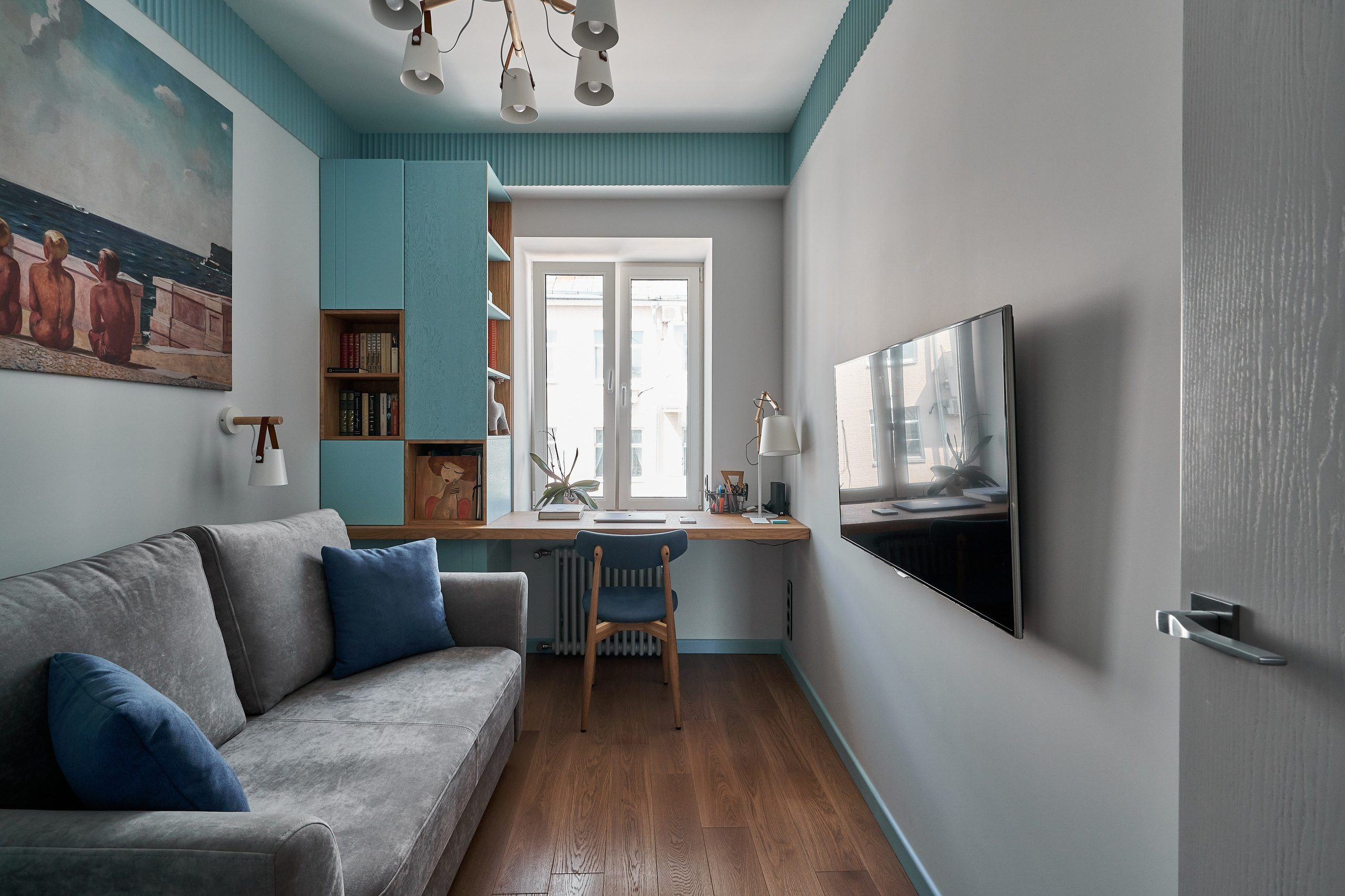 Цвет настроения Синий (публикация в журнале Buro 314). Бояршинов Антон Интерьерный фотограф/видеограф Москва