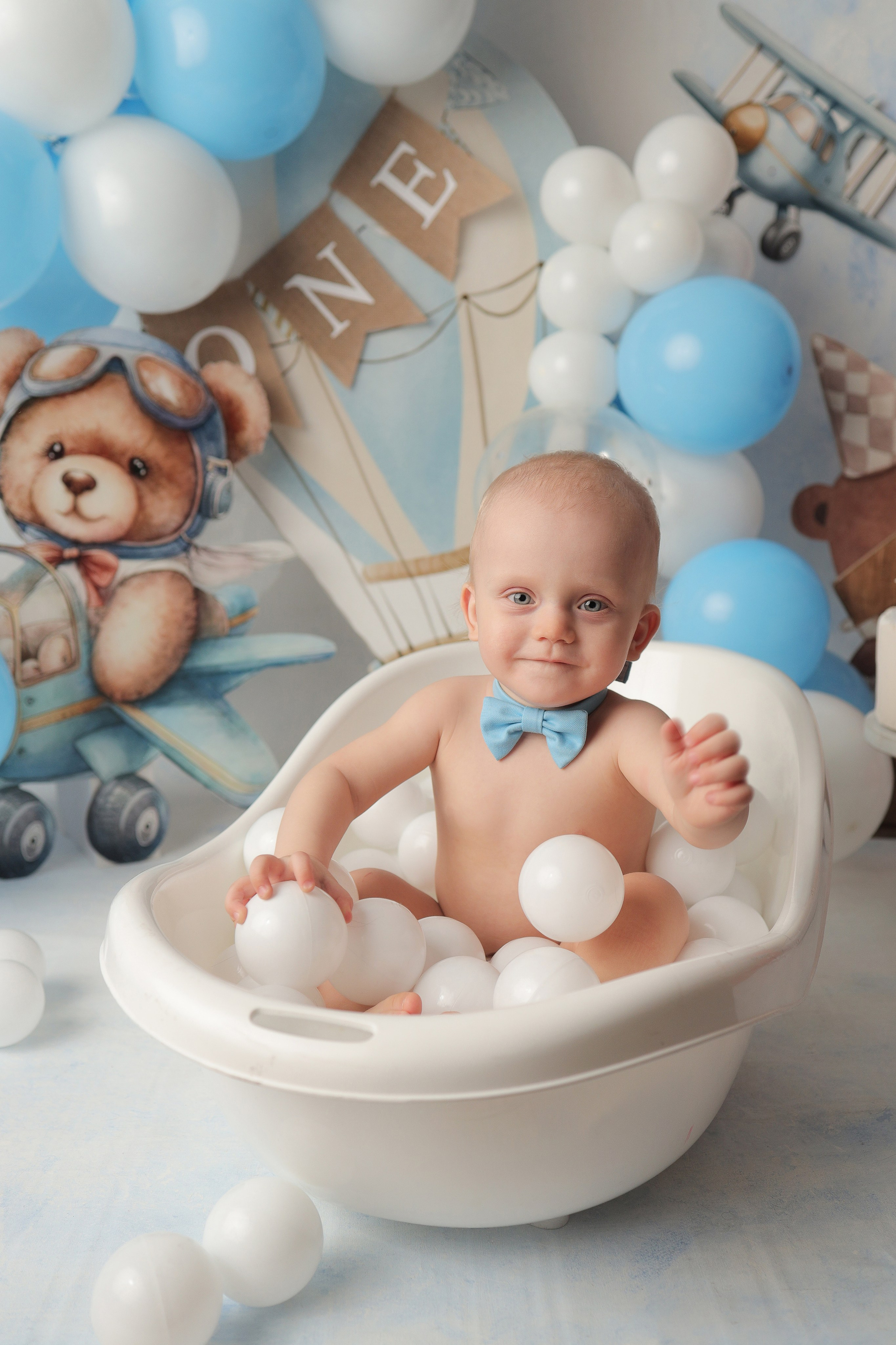 Егор, 1 годик. Фотограф новорожденных в Новокузнецке Анна Горошникова