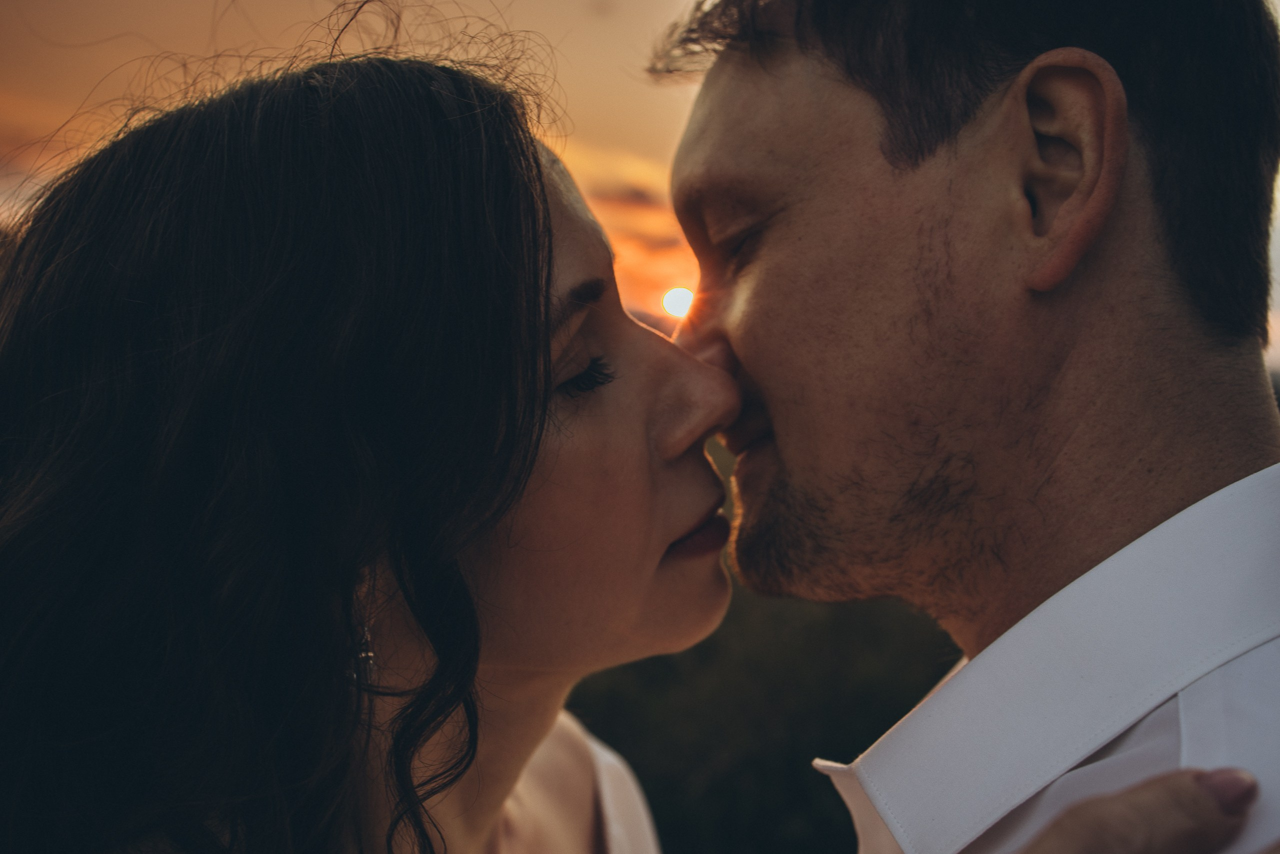 Свадебная love-story на закате