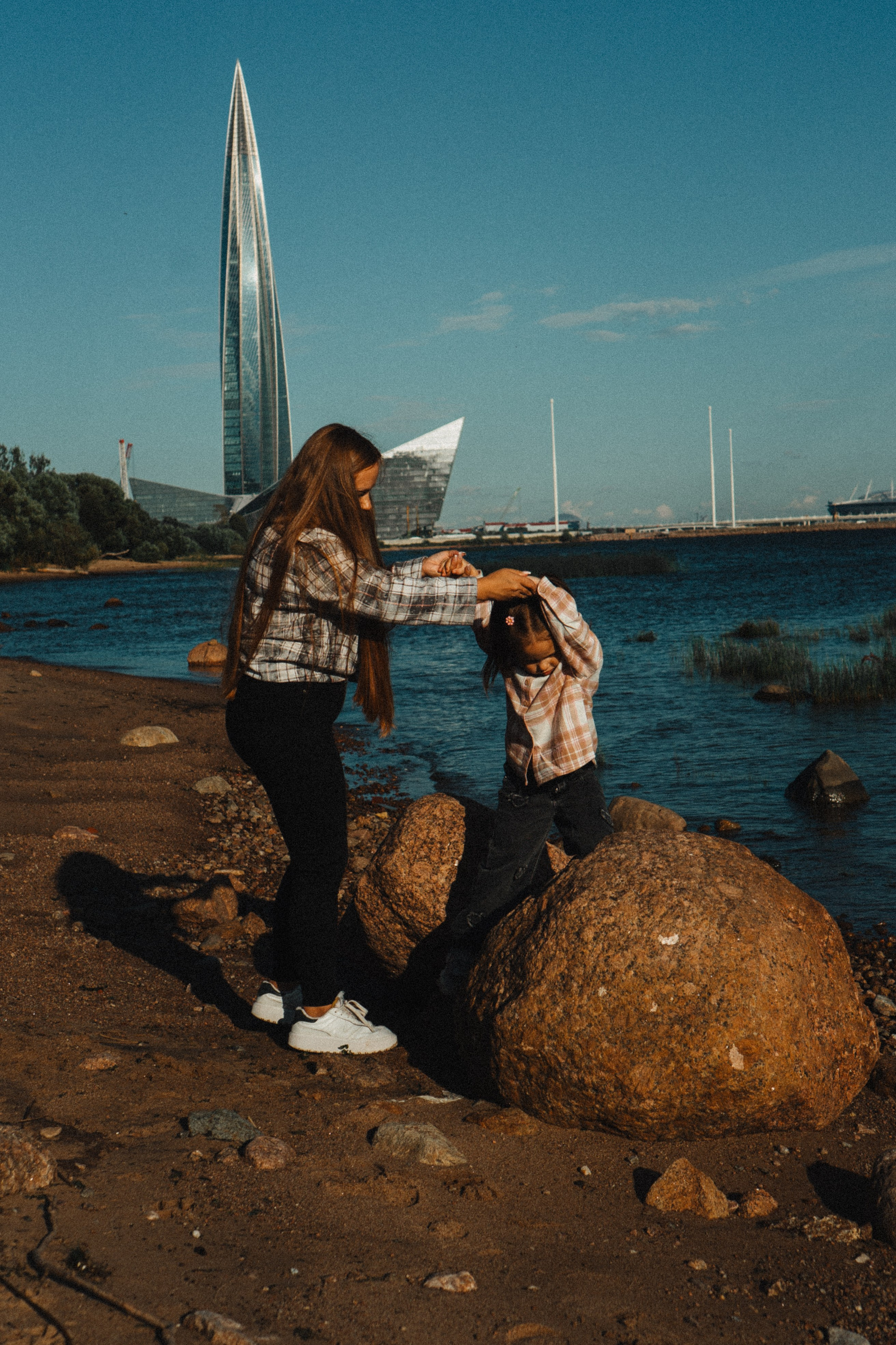 МАМА И ДОЧКА НА ФИНСКОМ ЗАЛИВЕ. Профессиональный фотограф, Санкт-Петербург — Виктория Богомолова