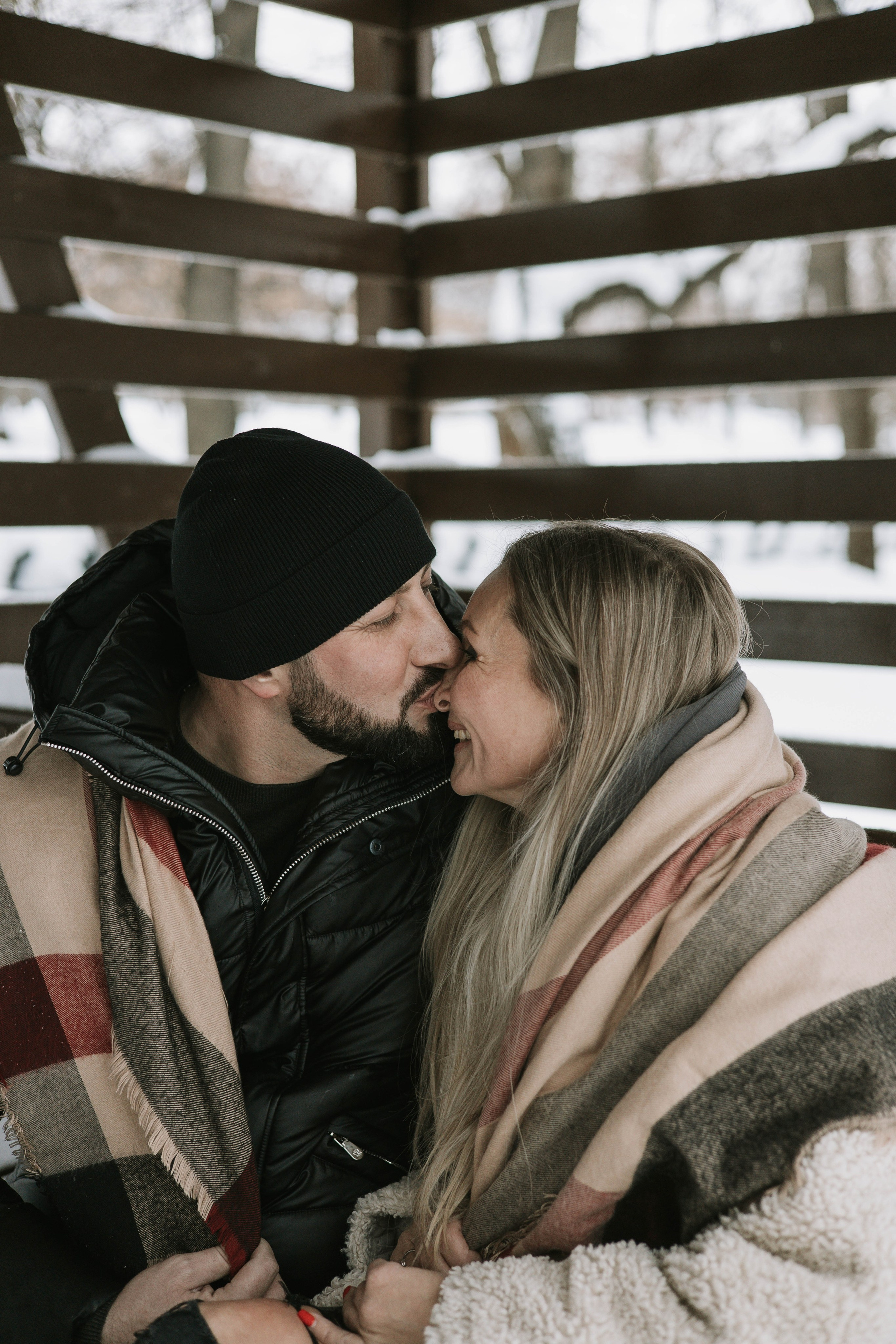 Зимняя сказка. Свадебный фотограф в Москве