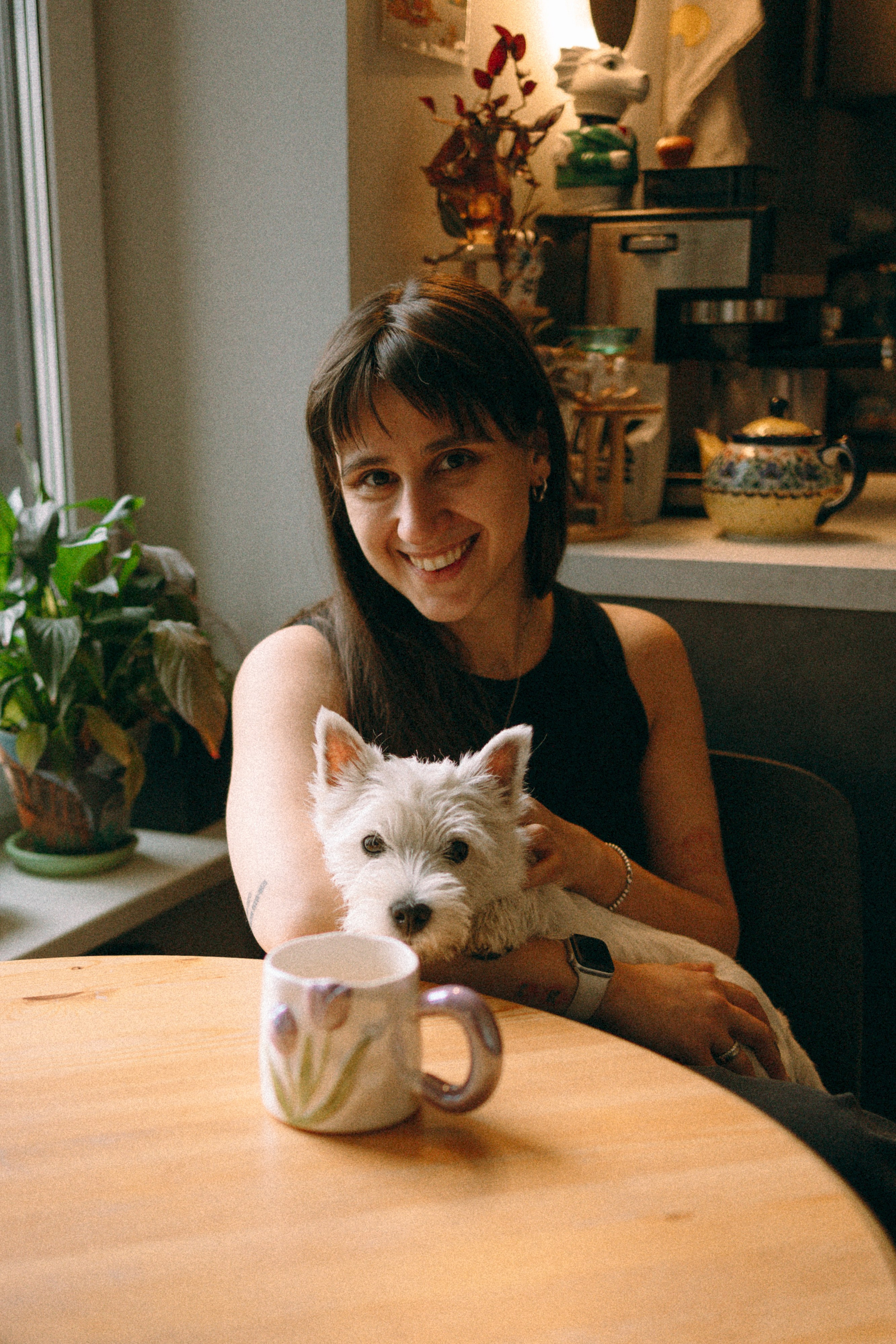 Снежуля, Мари и Саша. Фотограф анималист Анастасия Пикей