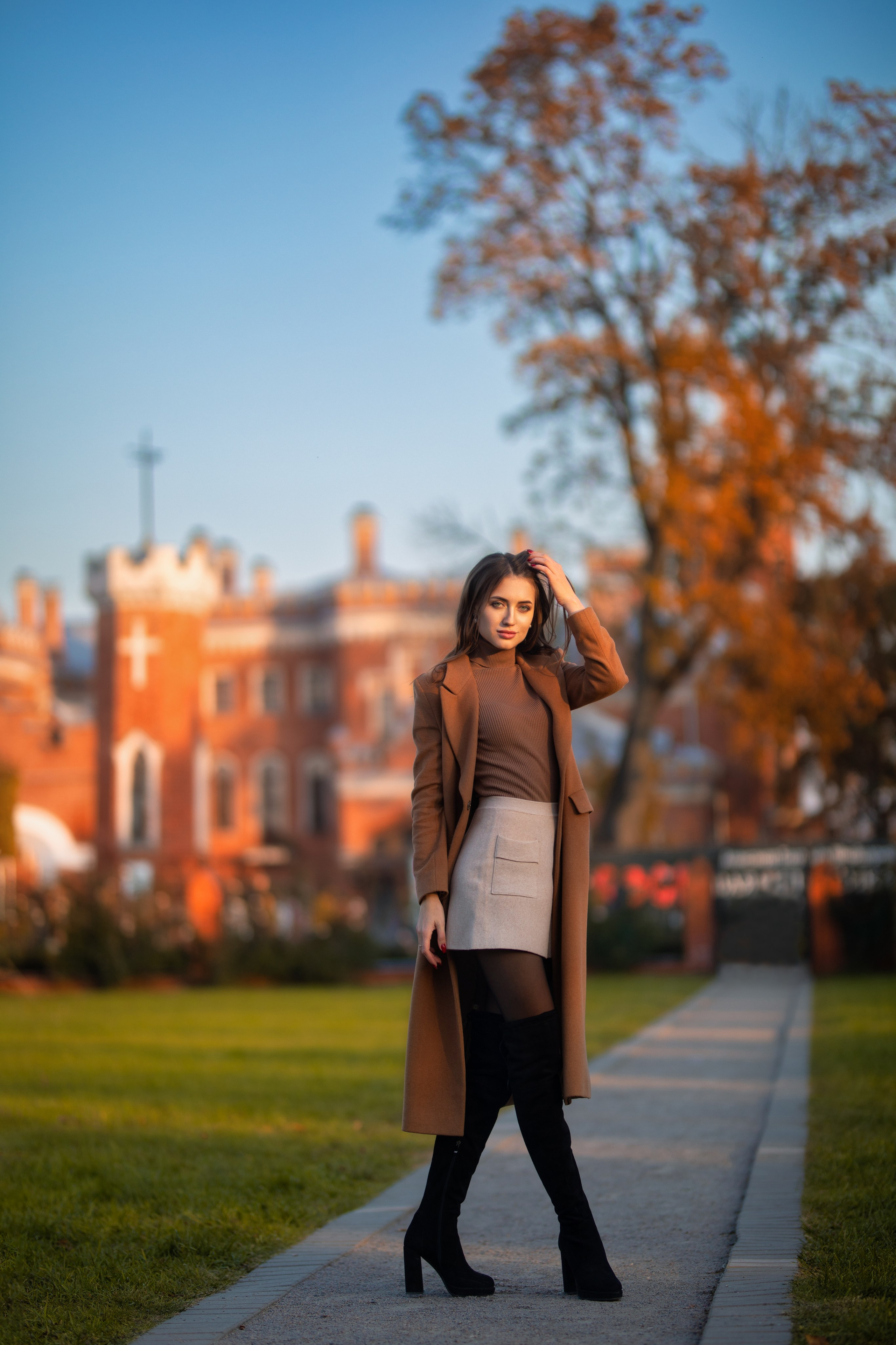 Осенняя съемка с Анастасией на природе в формате для «себя»