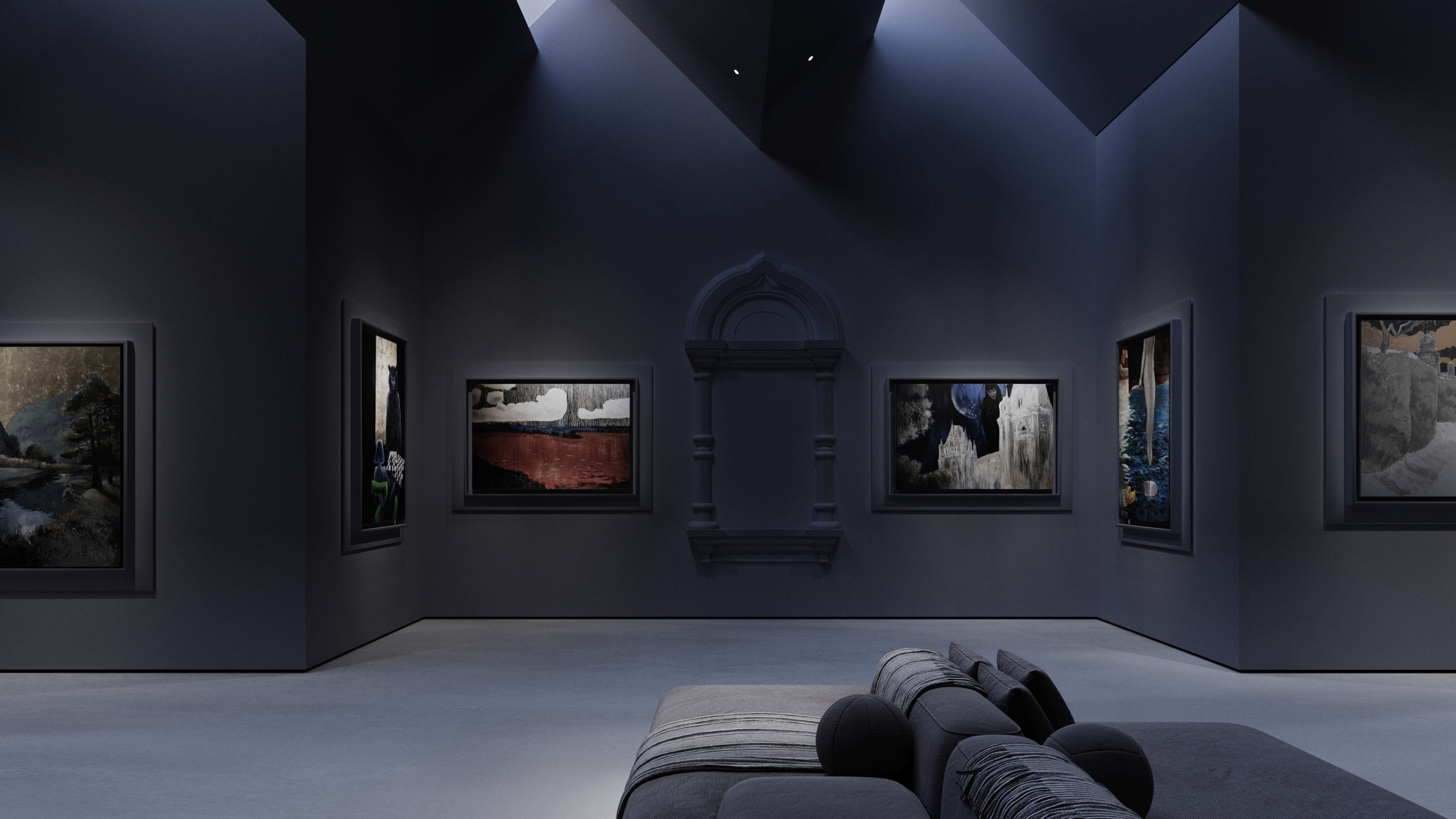 Онлайн выставка. Paintings by the artist Sergey Ratchin