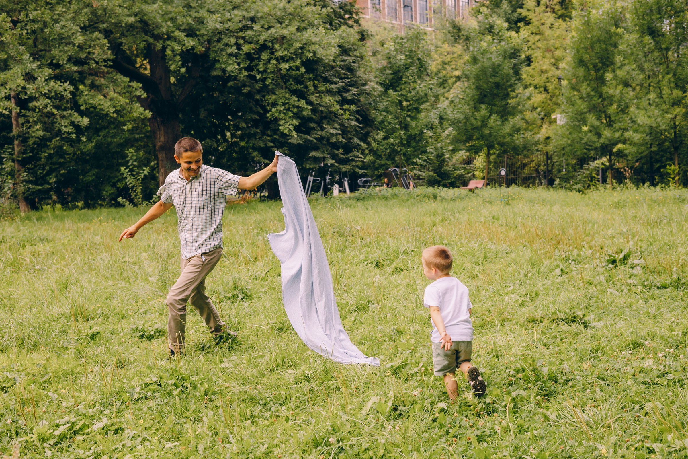 Семейная фотосессия на природе. Семейный Фотограф в Москве Евгения Симоненко