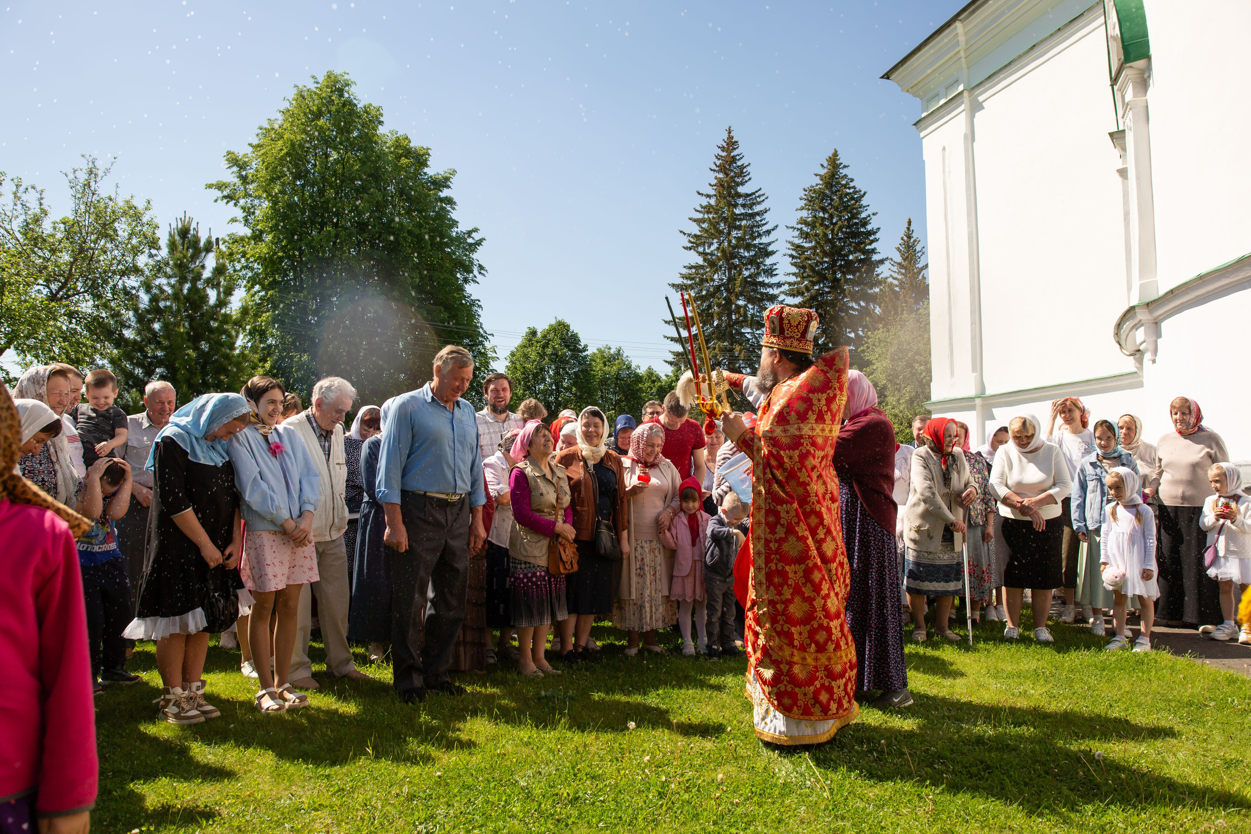 Крестный ход с Ашитково Воскресенский храм. Семейный и детский фотограф Анна Петракова