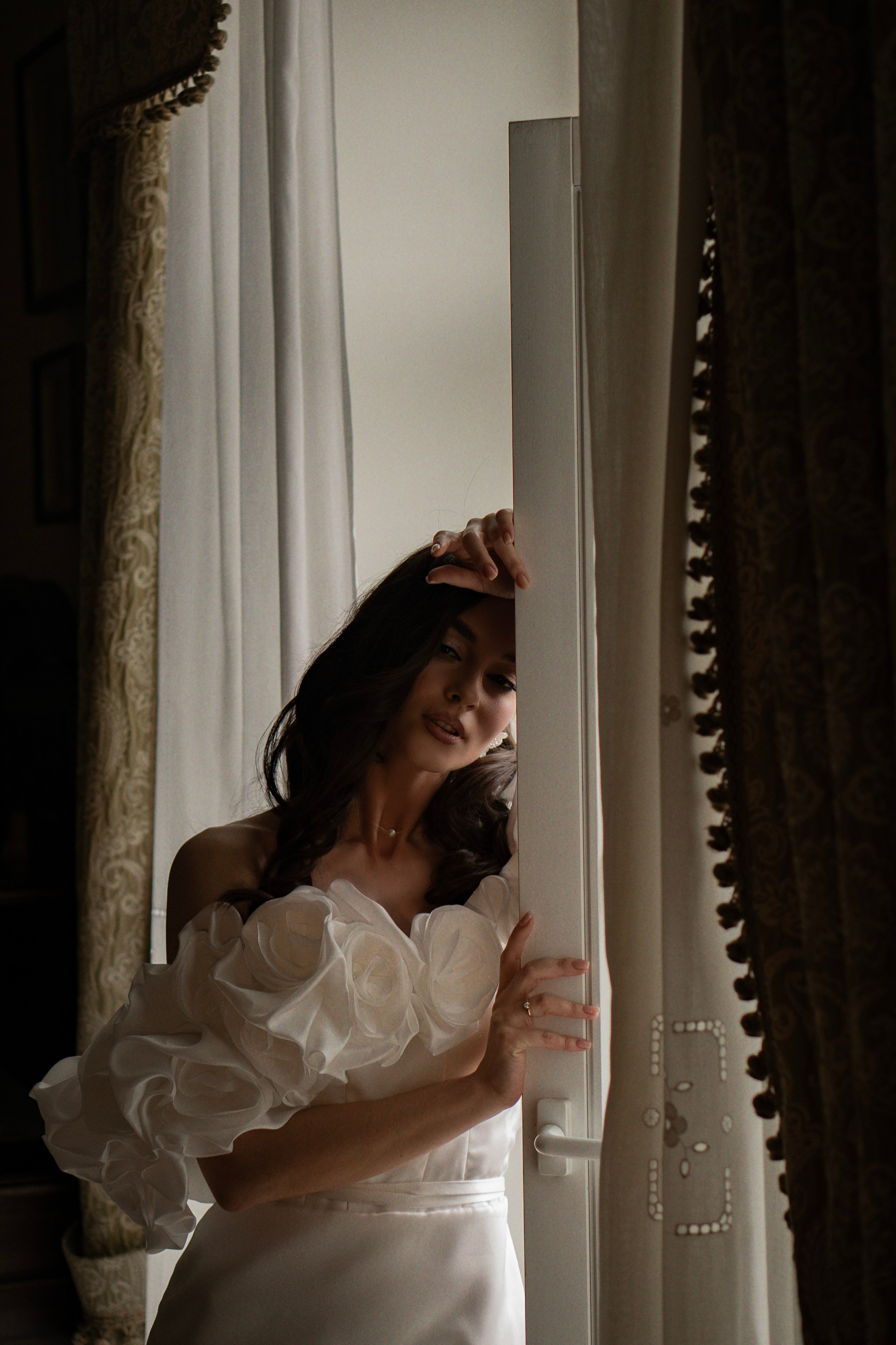 Свадебная в ретро-квартире. Фотограф Арина Шмакова