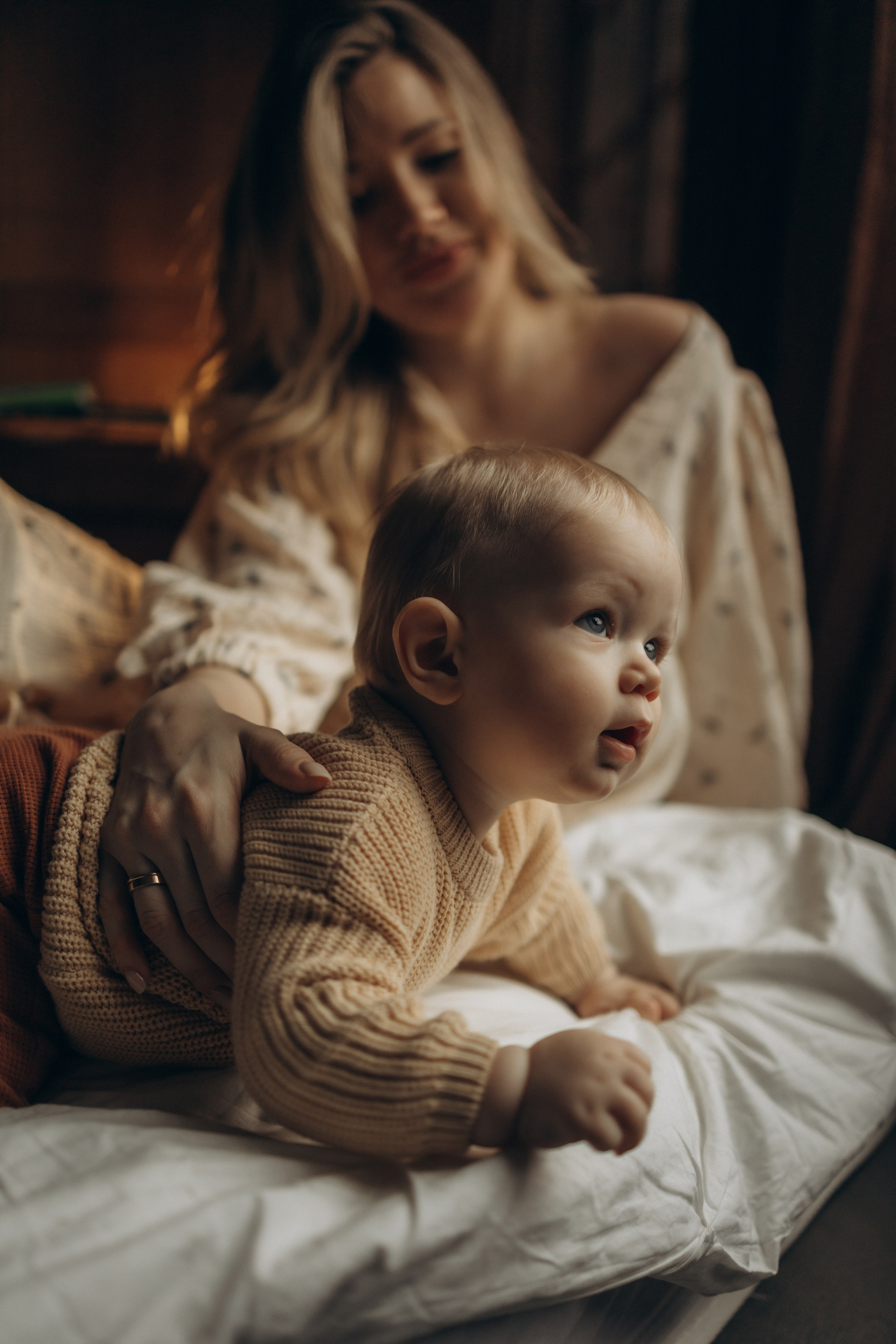 Оля, Никита и малыш Мирослав. Семейный, домашний, ньюборн фотограф Москва Цветкова Елизавета