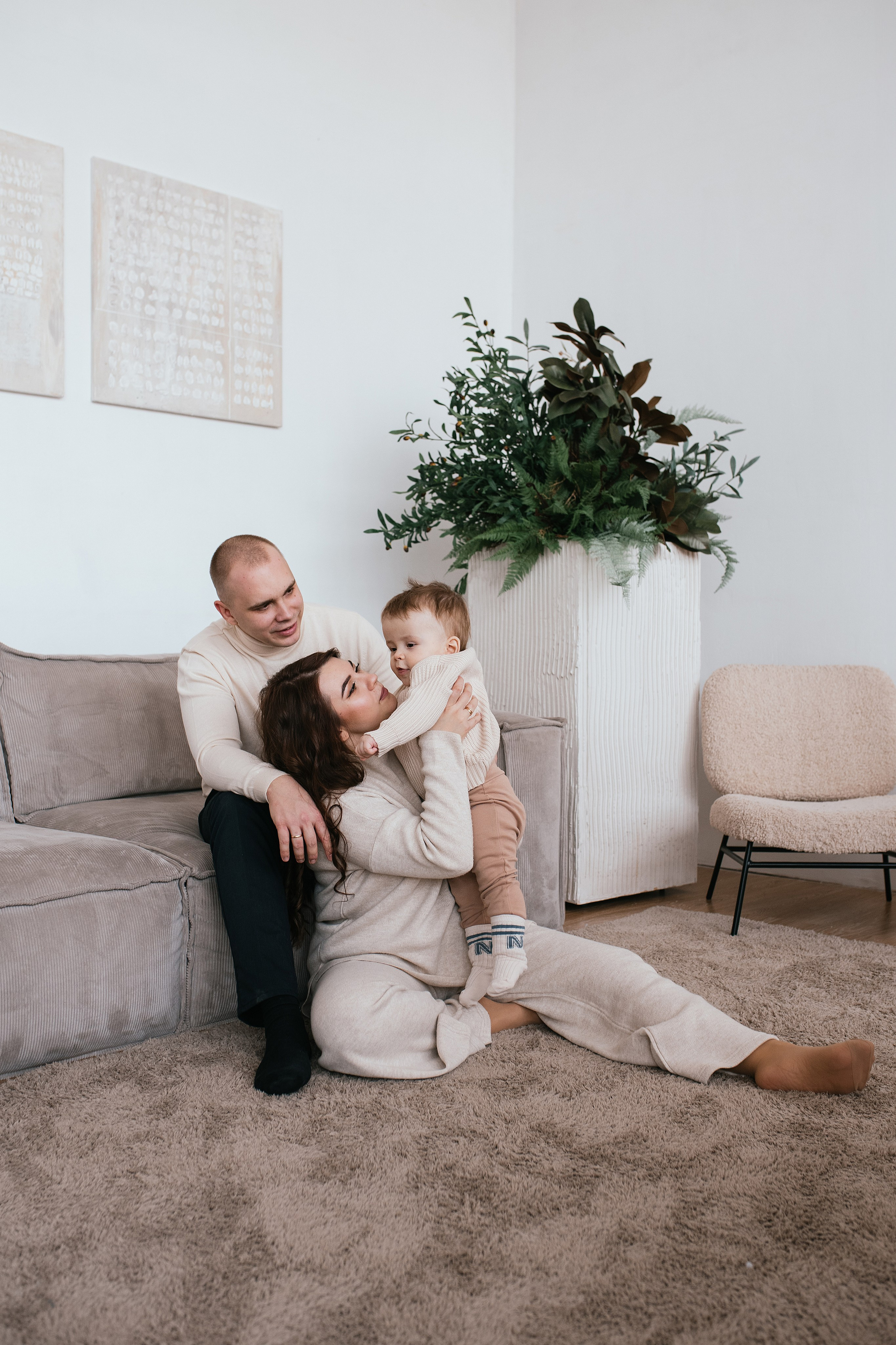 Наталья, Антон и Матвей. Свадебный, семейный фотограф в Рязани Лена Брант