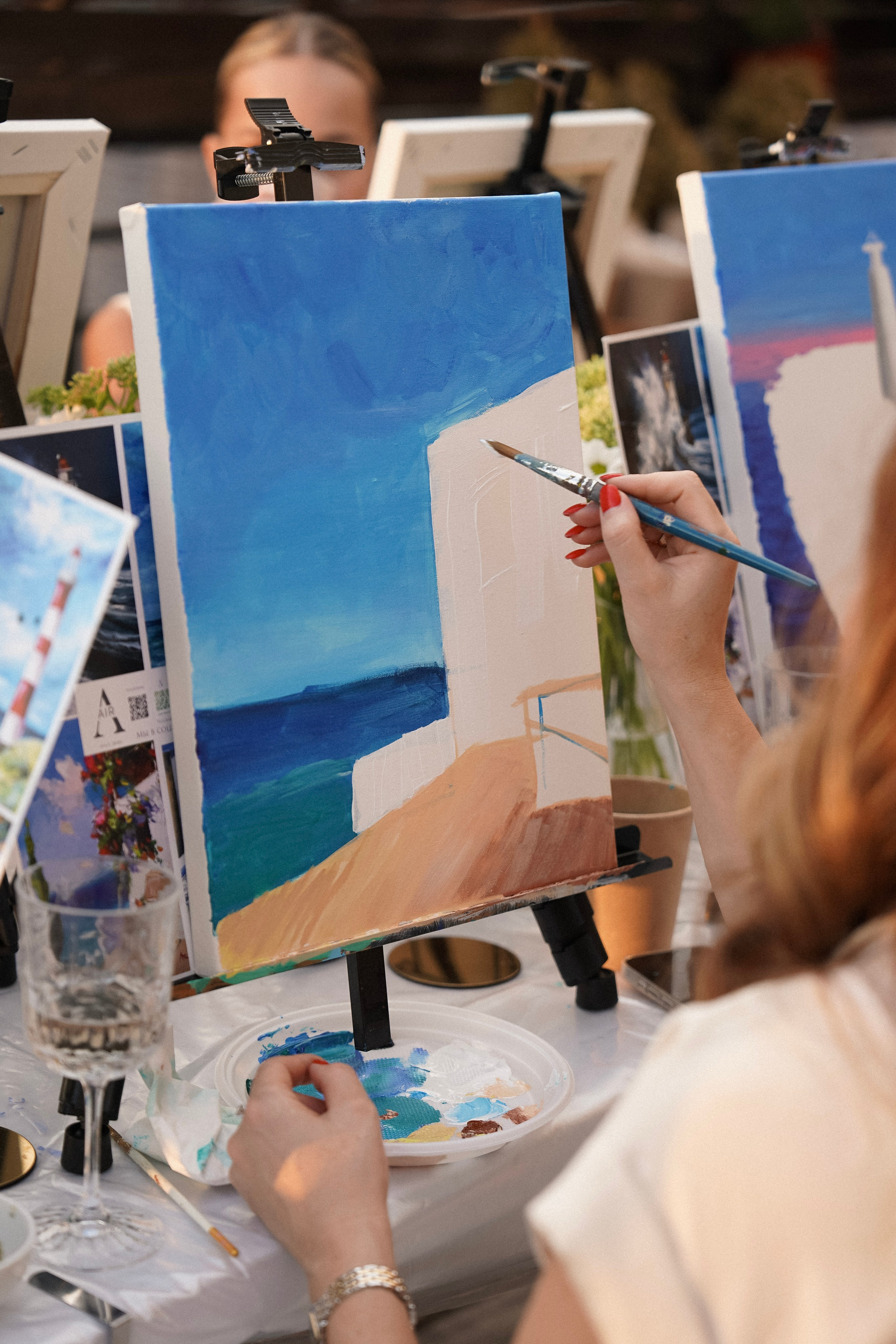 Девичник на террасе. Фотограф с психологическим образованием