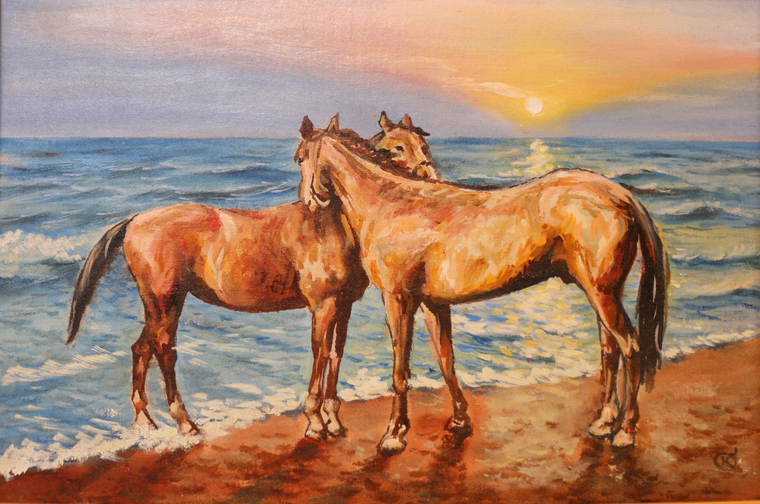 Животные. Продажа картин маслом на холсте в г. Ялта