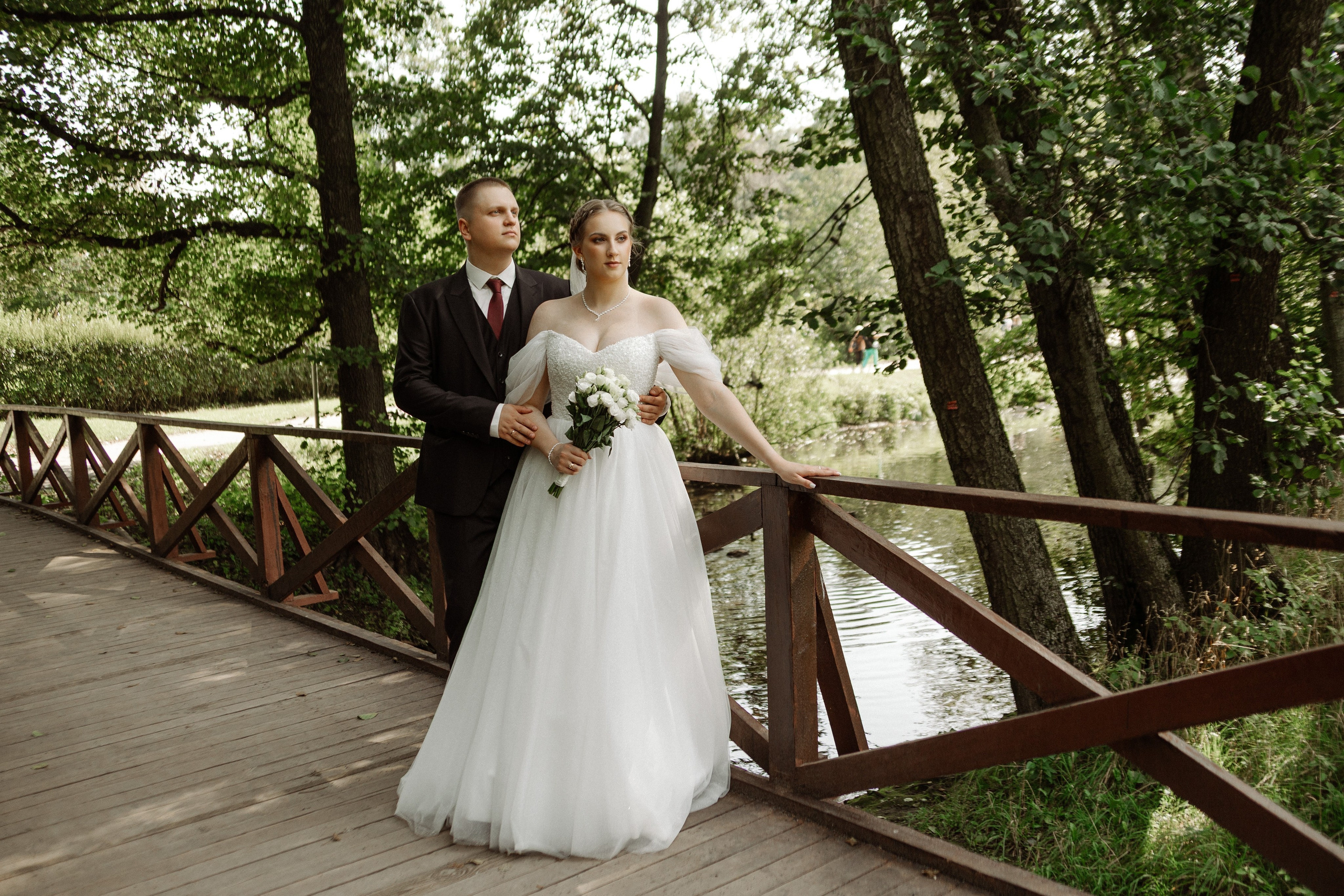 Парк Кузьминки. Свадебный фотограф Маргарита Глумскова
