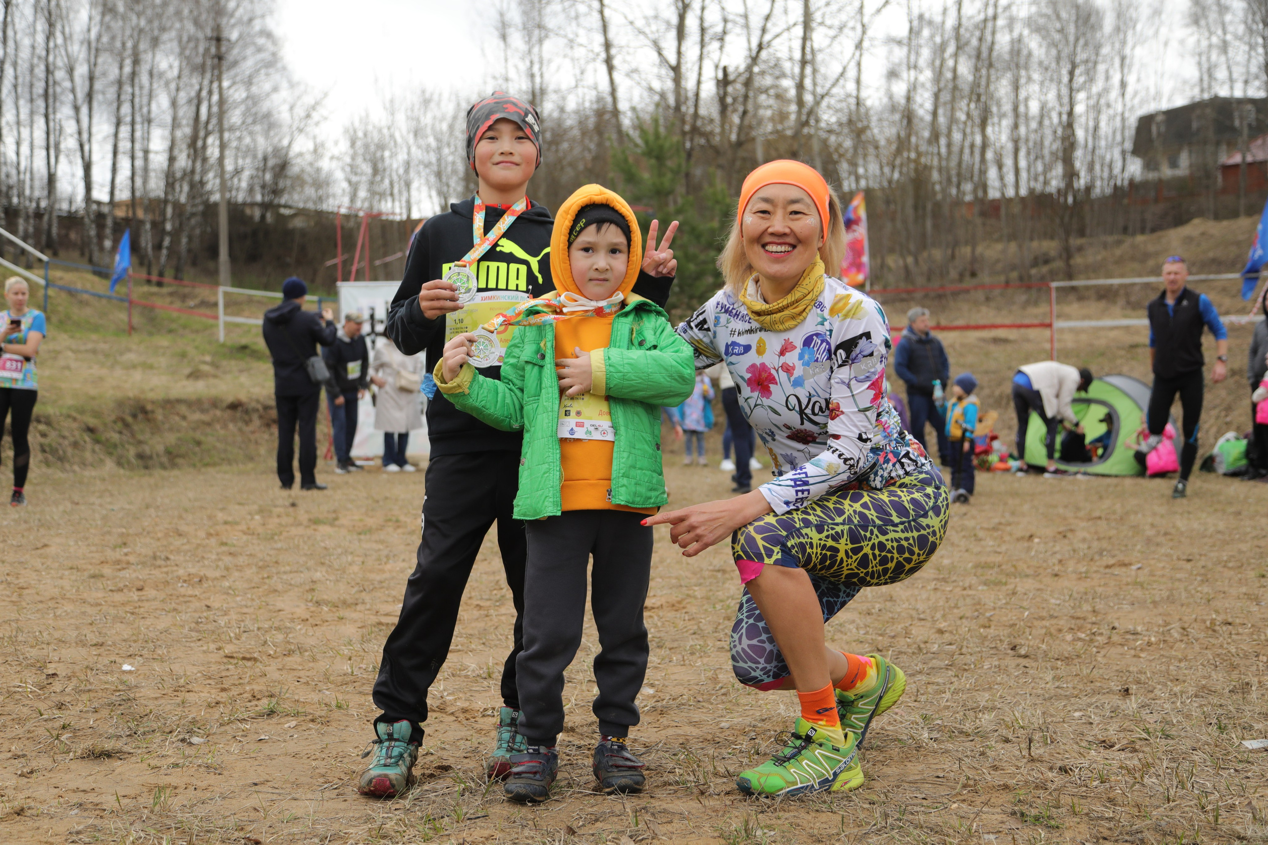 Трейл Химкинский лес, 14 апреля 2024 г. Фотограф Сергей Ловкий