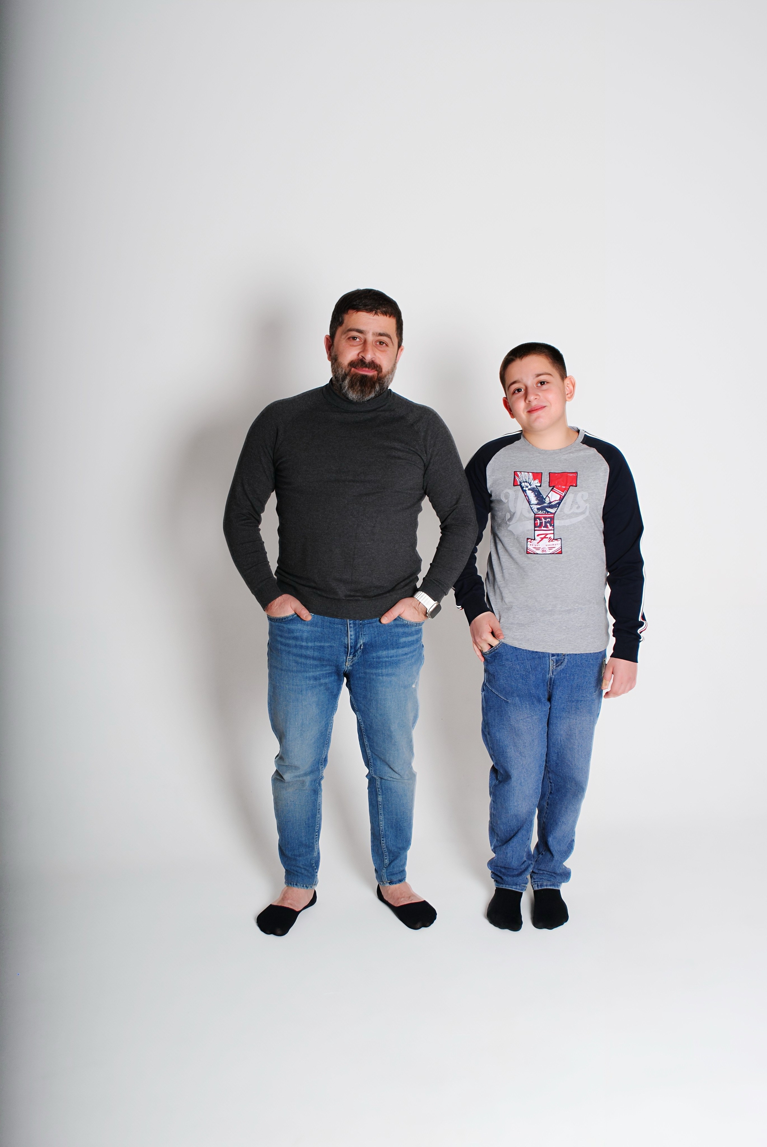 Мария и семья. Фотограф Мария Мусаелян