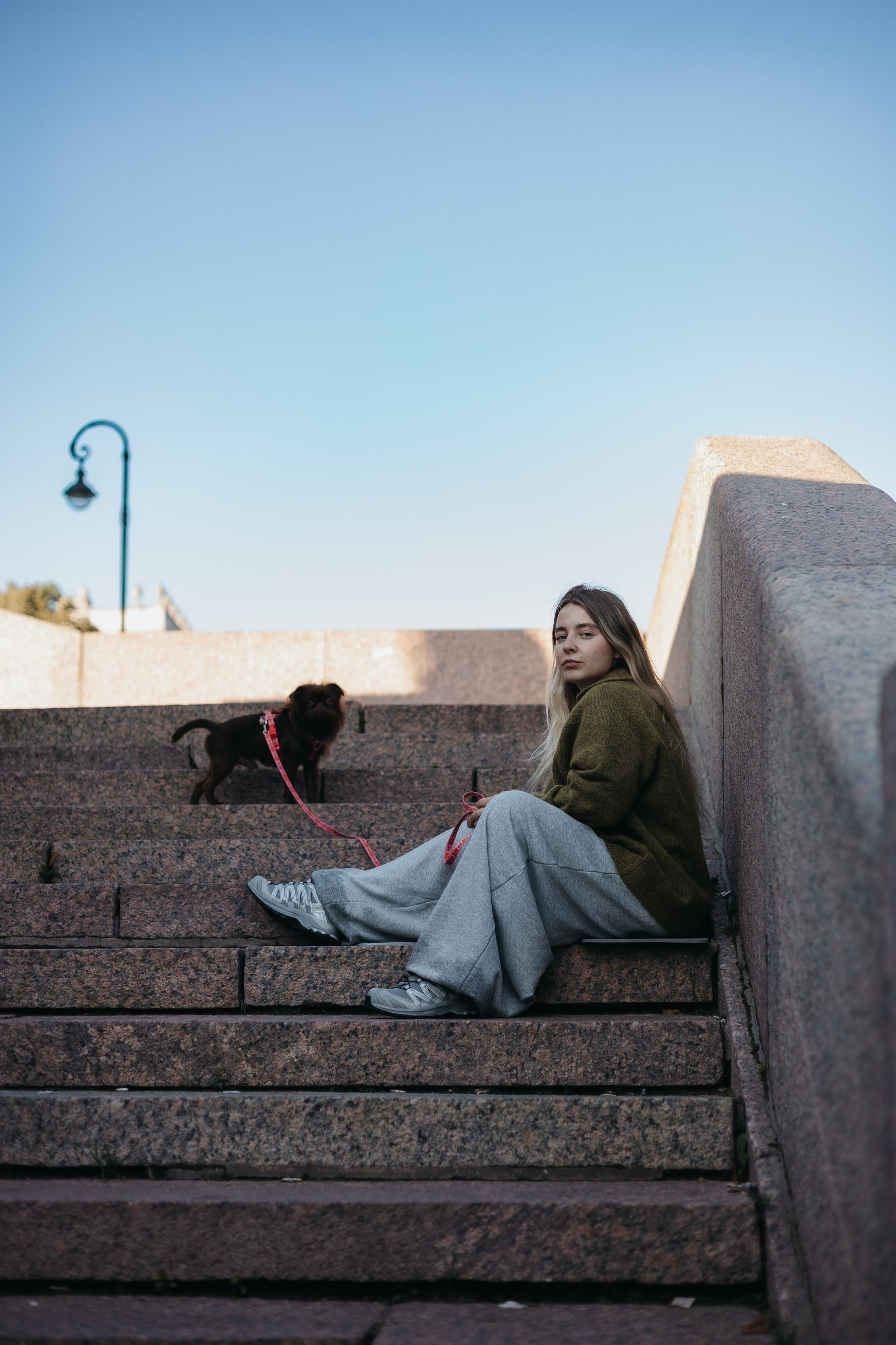 Наталья и Оззи. Фотограф животных Евгения Верцинская