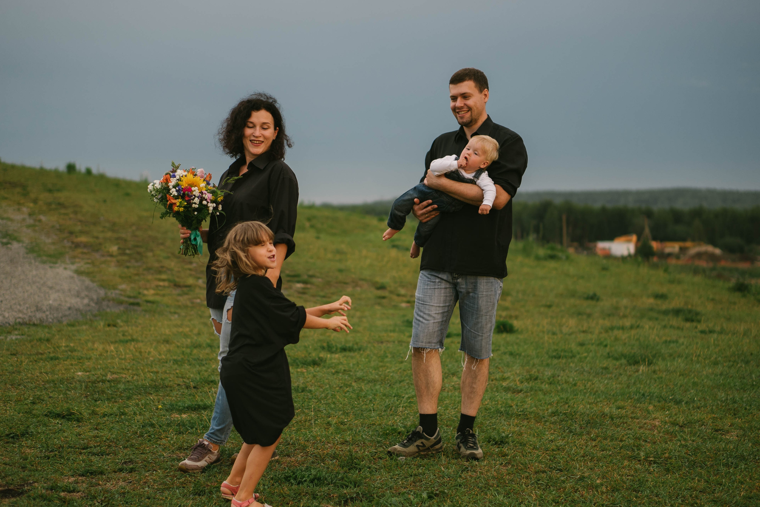 Семейная фотопрогулка семьи И. Фотограф Ольга Игорева