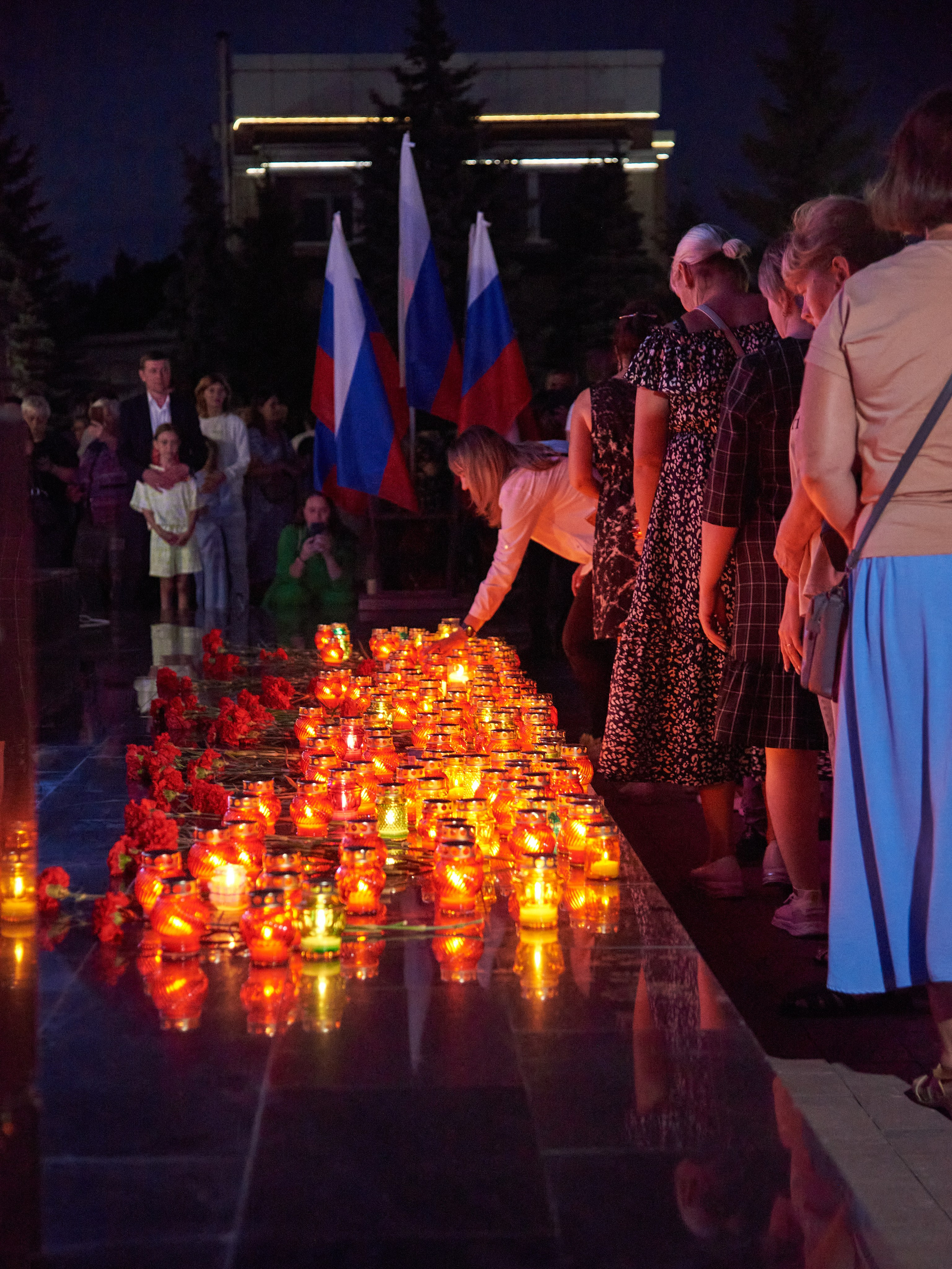 Акция «Свеча памяти». [fXph] Фотограф Масликов Илья. Съёмка мероприятий в Ленинске-Кузнецком
