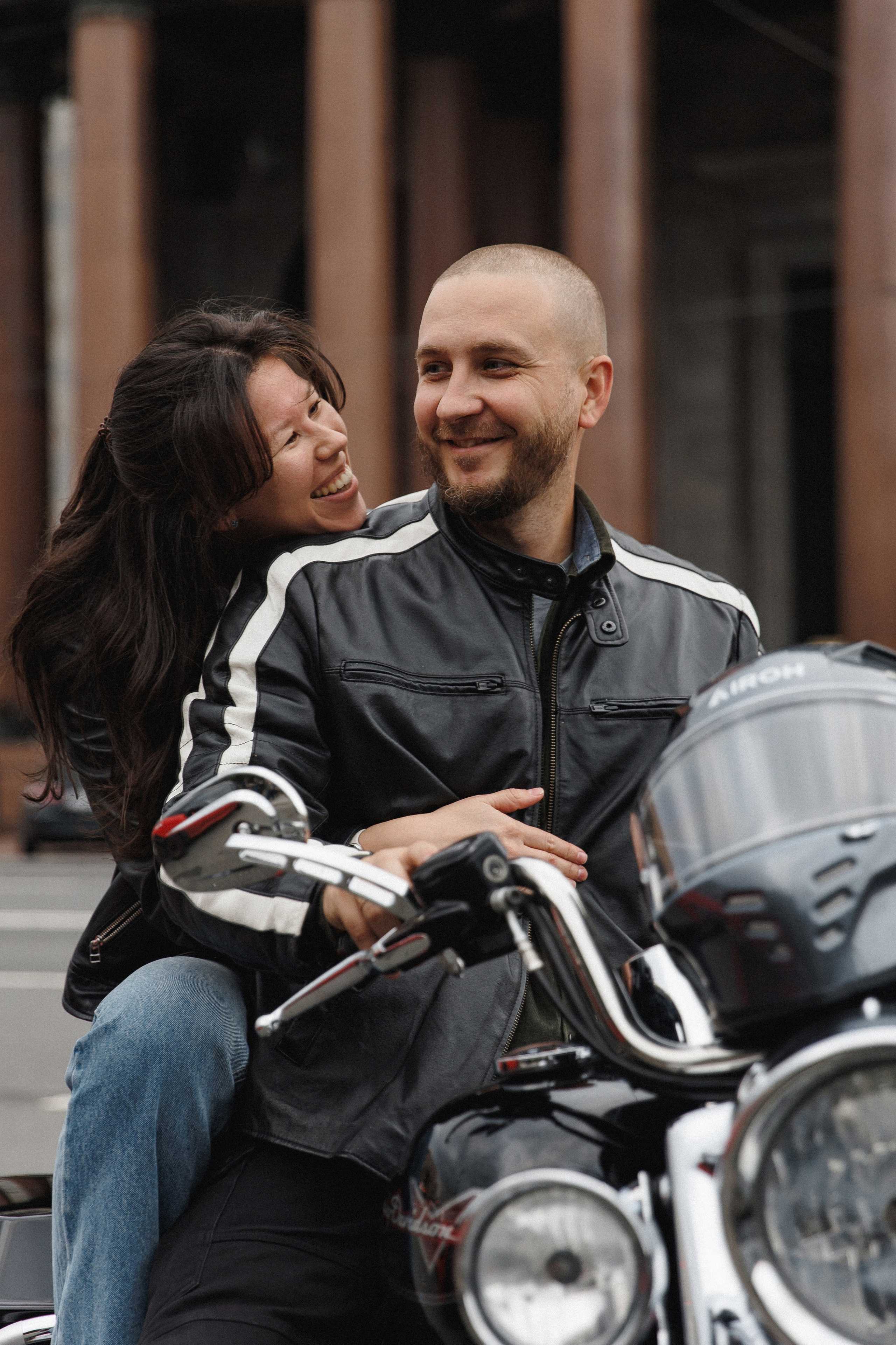 Настя и Никита, мотофотосет. Wedding photographer in St. Petersburg, Europe and Israel Anna Agafon