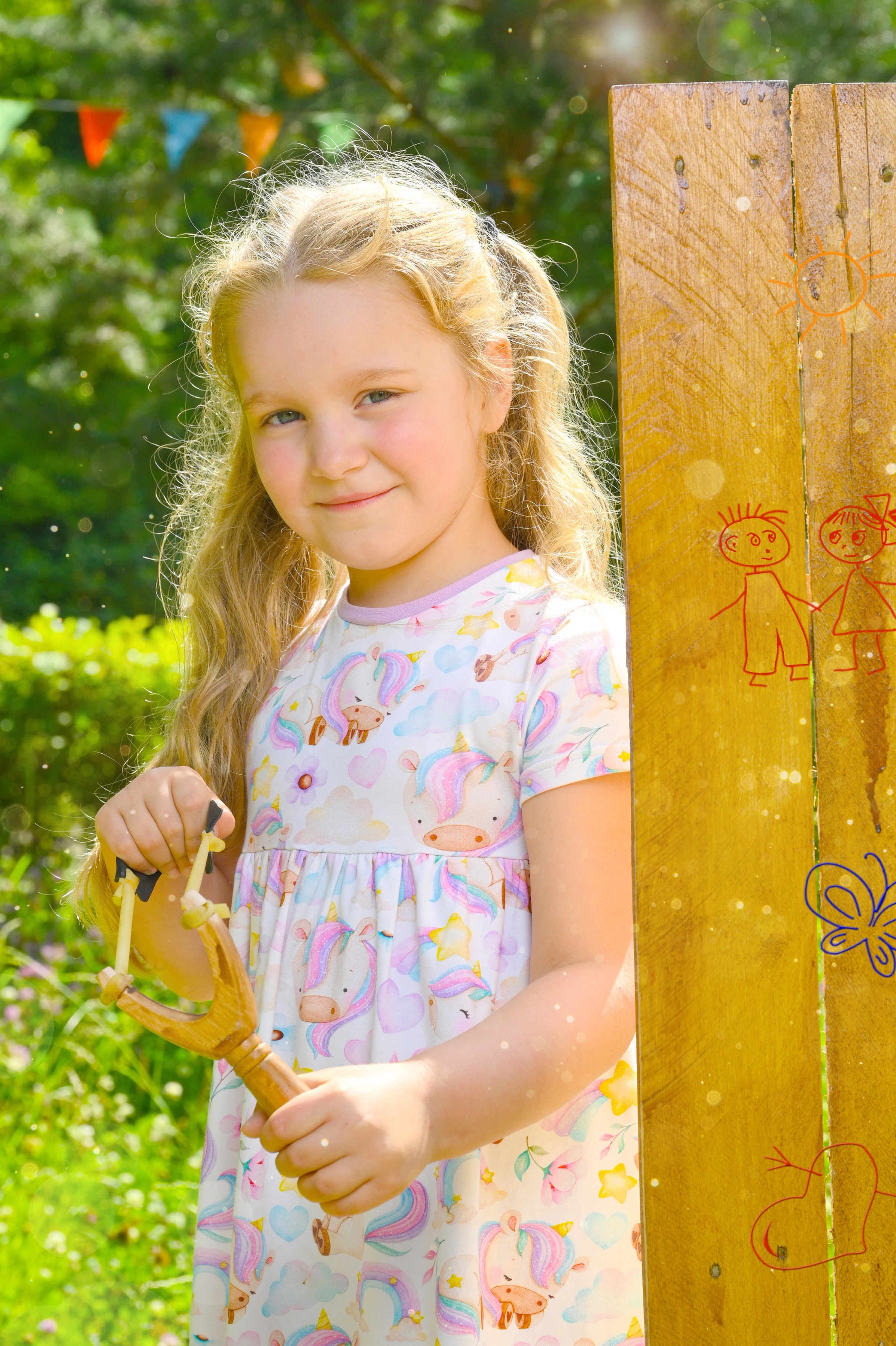 Ловец бабочек. ФотоАрт