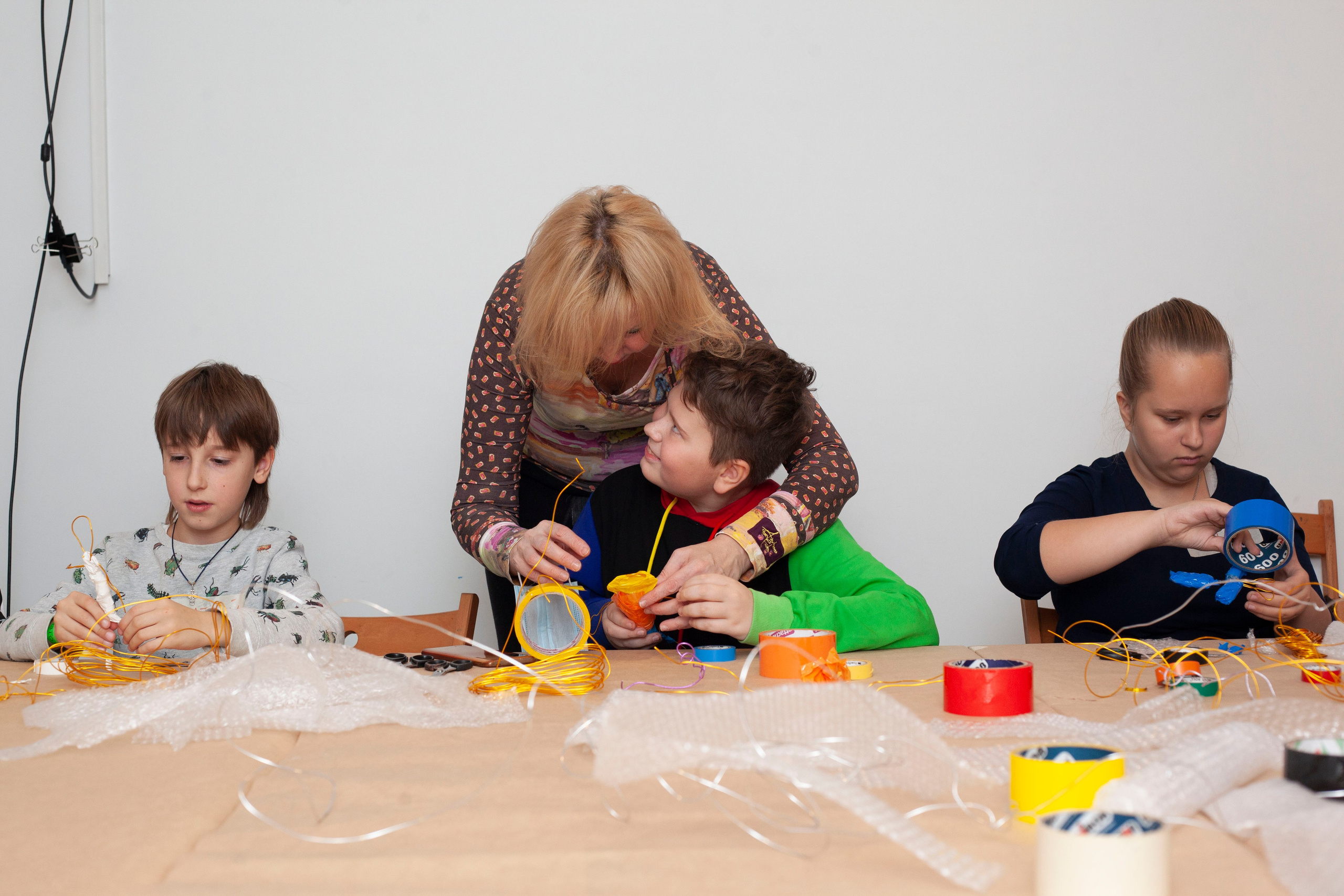 Детский мастер-класс в ММОМА. Stanislav Baryshev — People. Emotions. Atmosphere