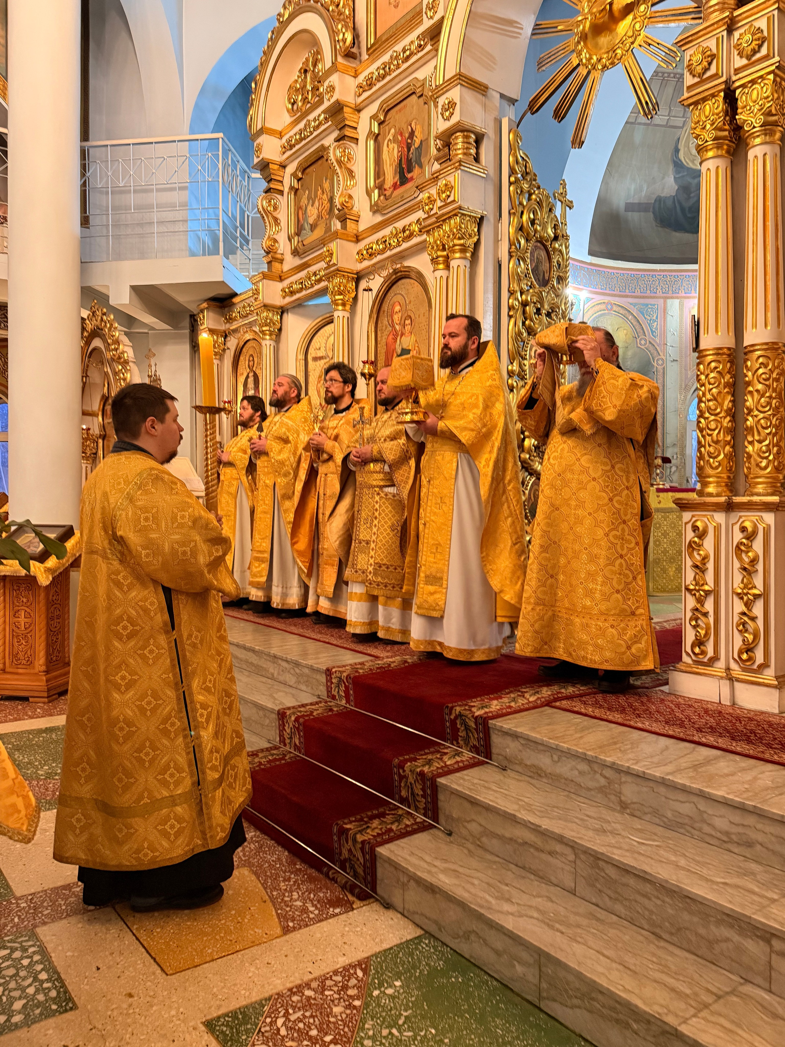 Соборная Божественная литургия духовенства Саратовского Юго-Западного благочиния. Саратовское Юго-Западное благочиние