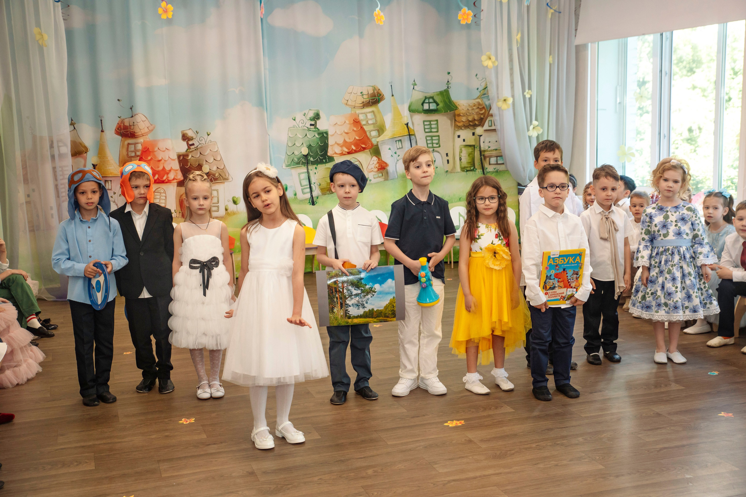 Выпускной в детском саду Маргаритка Курчатовская школа. Фотограф в Москве Яна Полосина