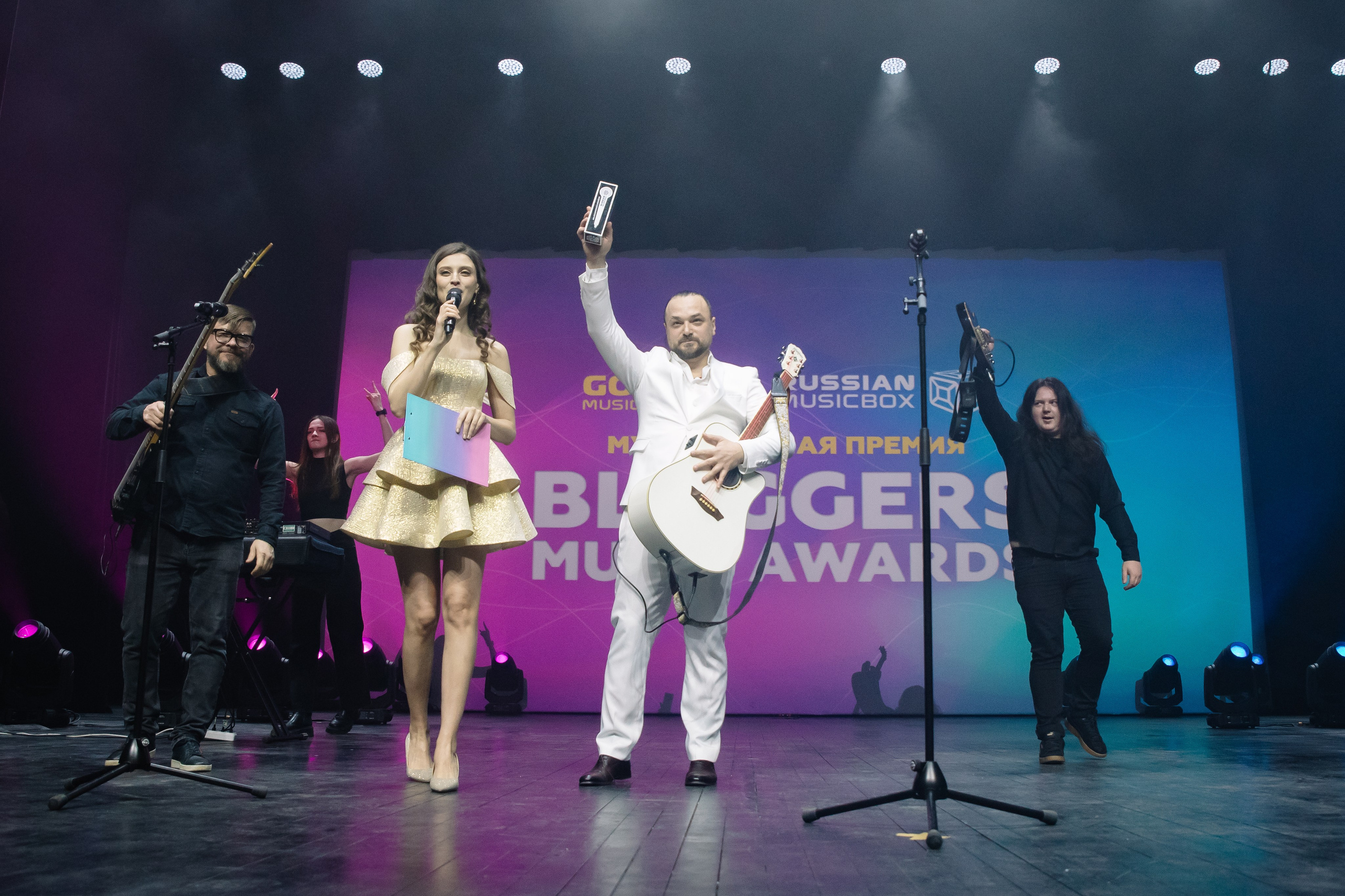 Премия BLOGGERS MUSIC AWARDS Russian Musicbox. Фотограф в Москве Яна Полосина