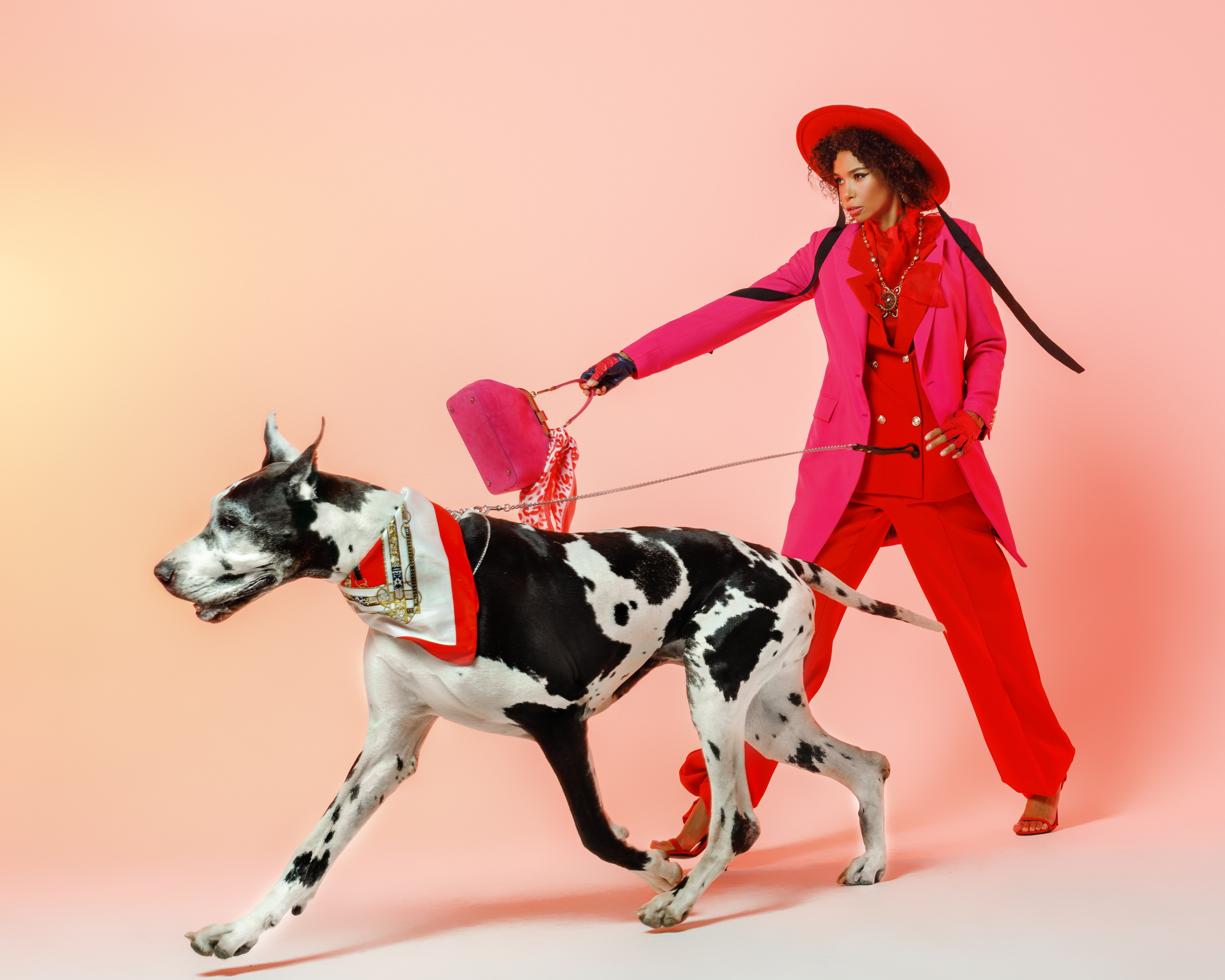 Съемка с животными. Fashion фотограф в Москве Марина Габдулина