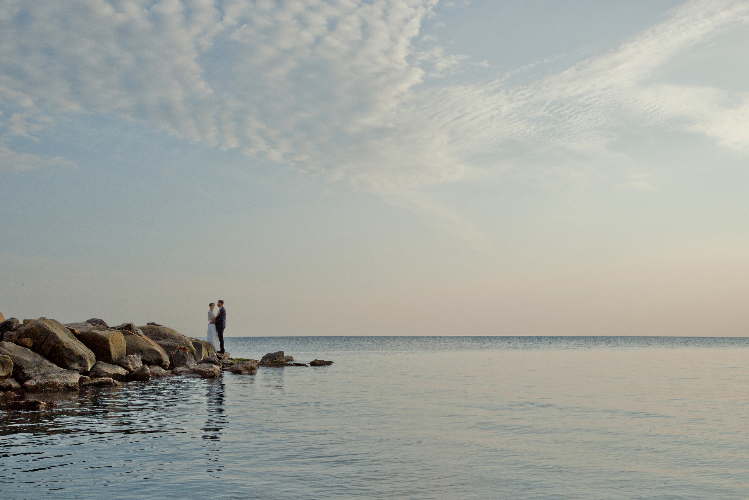 Невеста, свадьба на море, свадебное фото