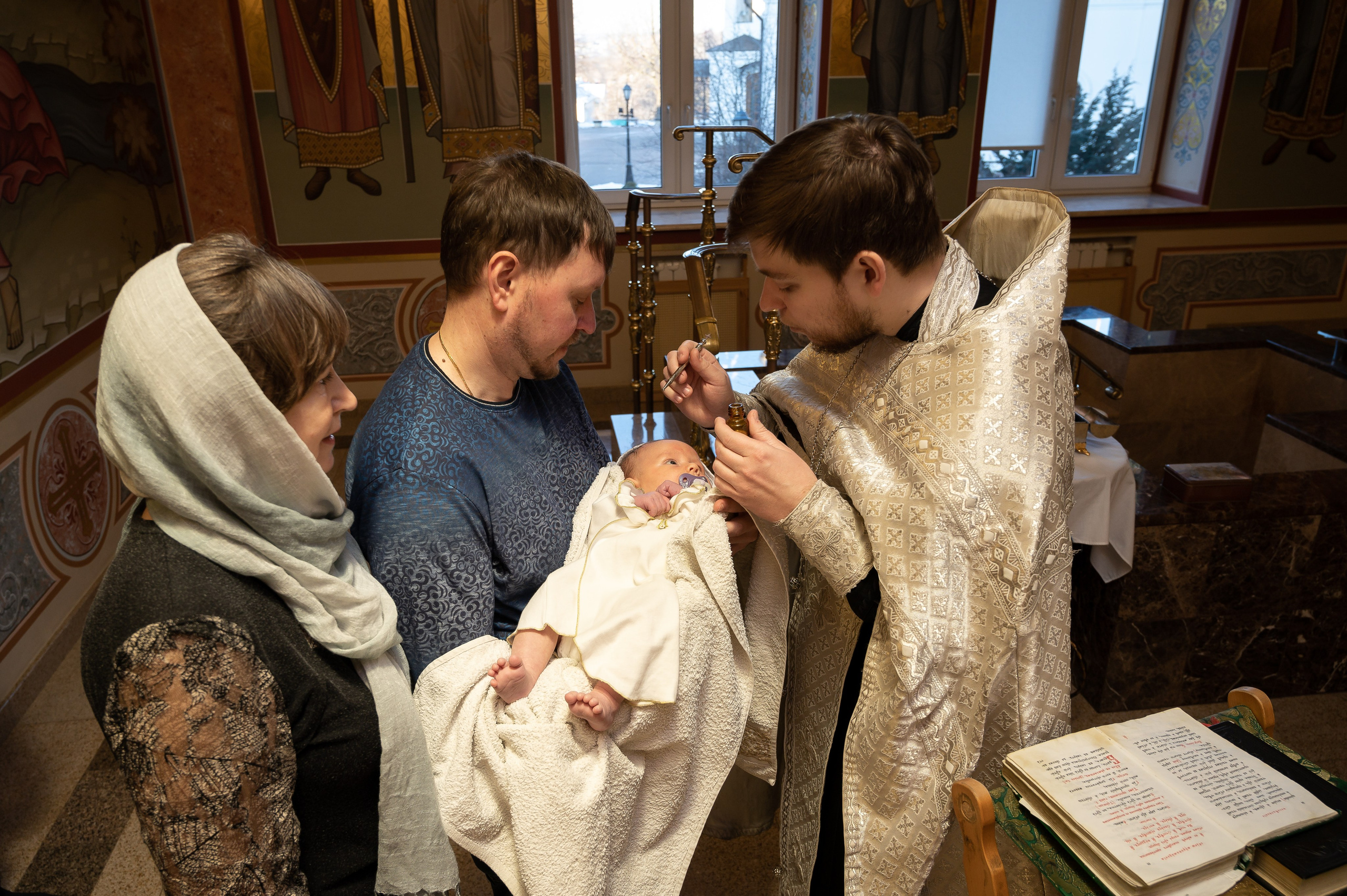 Крещение. Семейный и детский фотограф Подольск Наталья Шаляпина