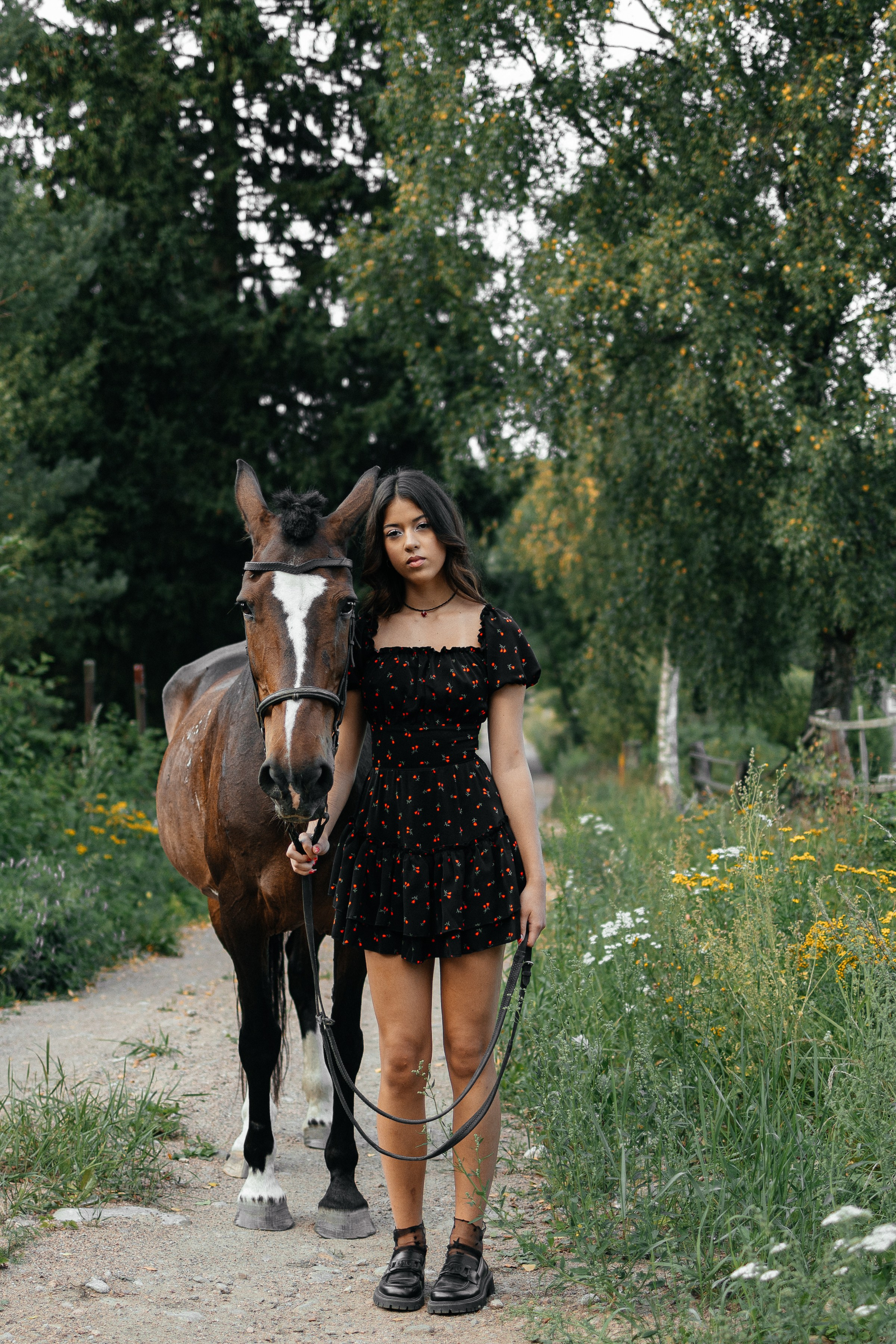 Даша/конюшня. Фотограф в Выборге и Санкт-Петербурге Маша Гуляева