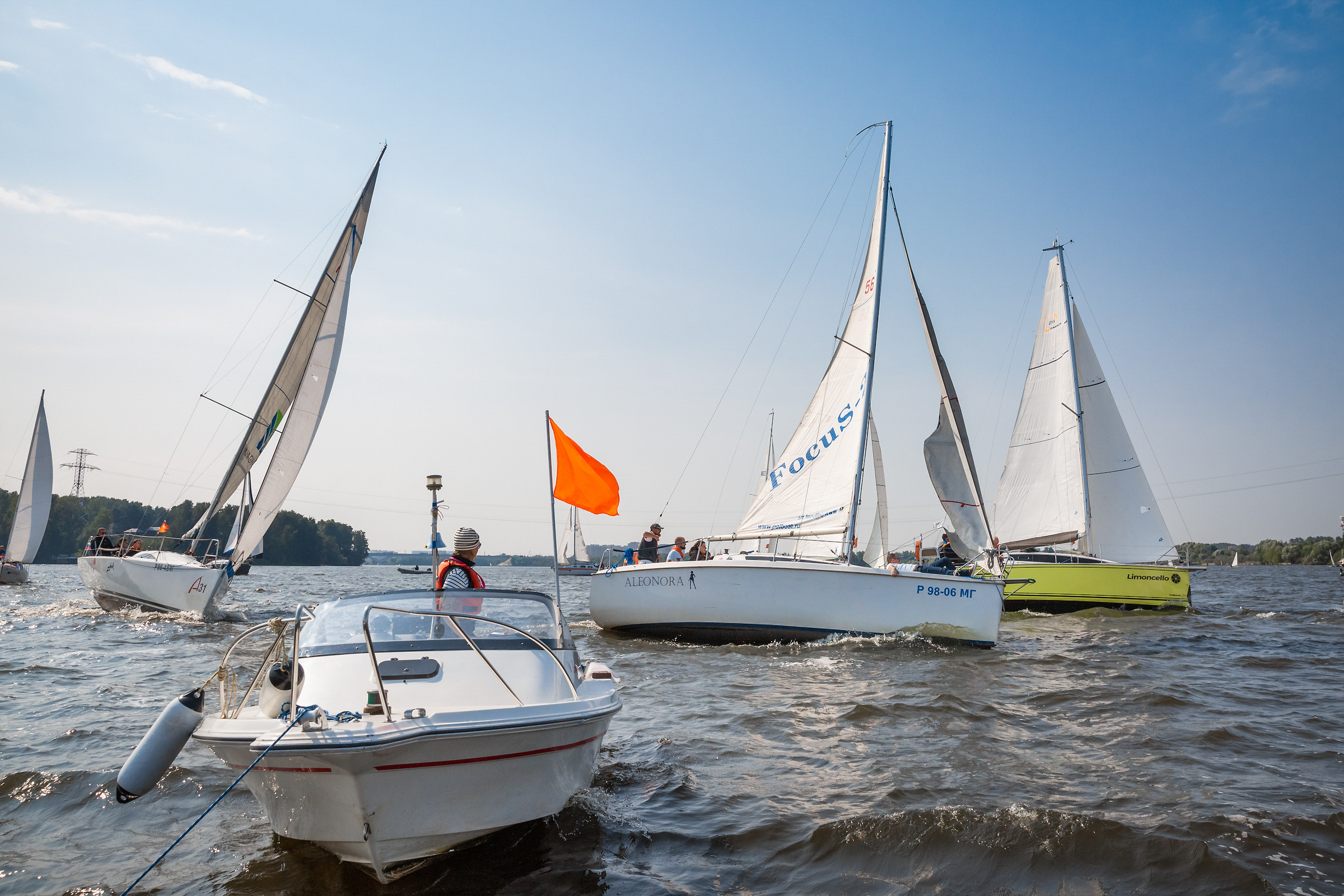 Корпоратив в яхт-клубе Пеликан. Свадебные фотографы в Москве: Денис и Елена Пройдовы