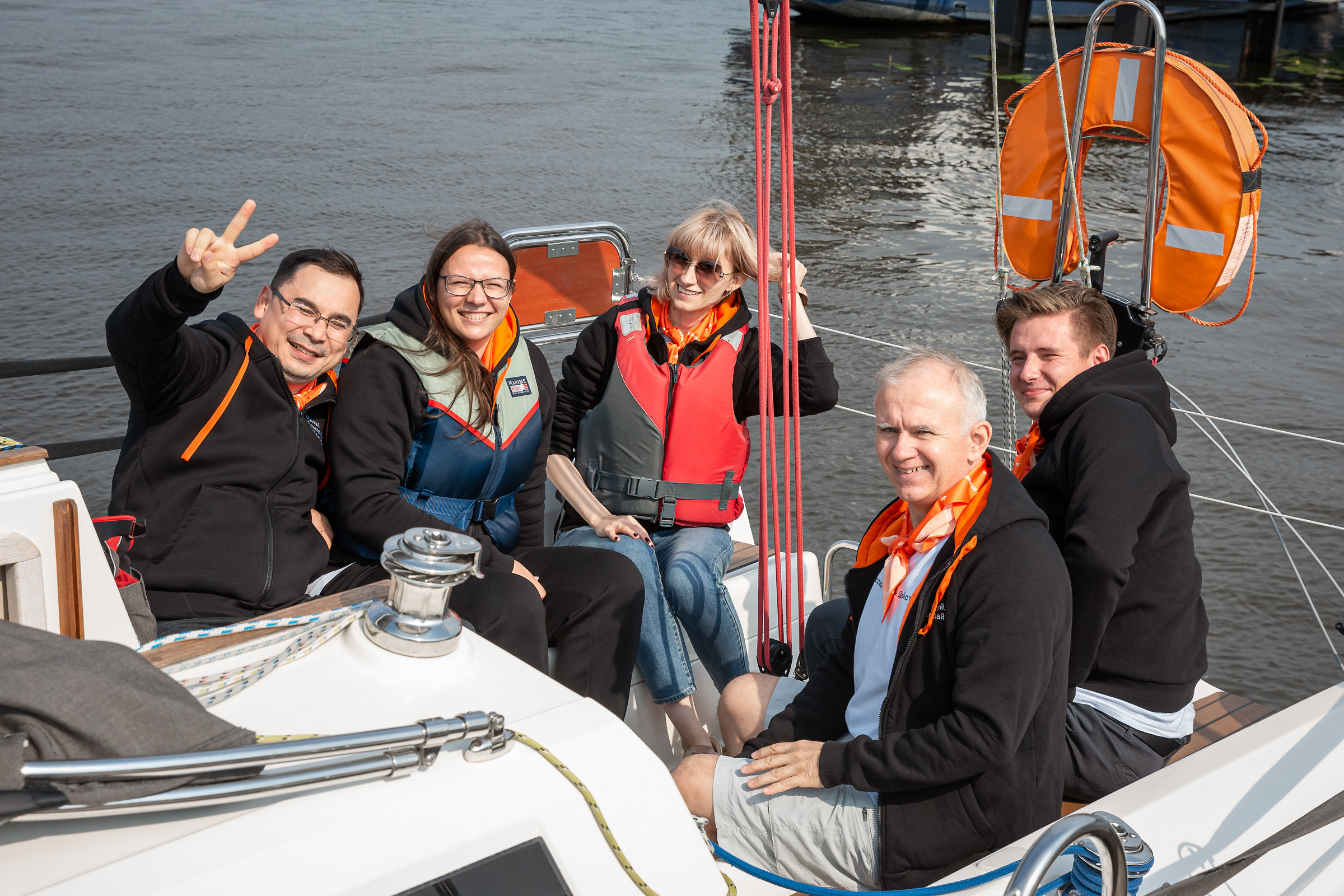 Корпоратив в яхт-клубе Пеликан. Свадебные фотографы в Москве: Денис и Елена Пройдовы