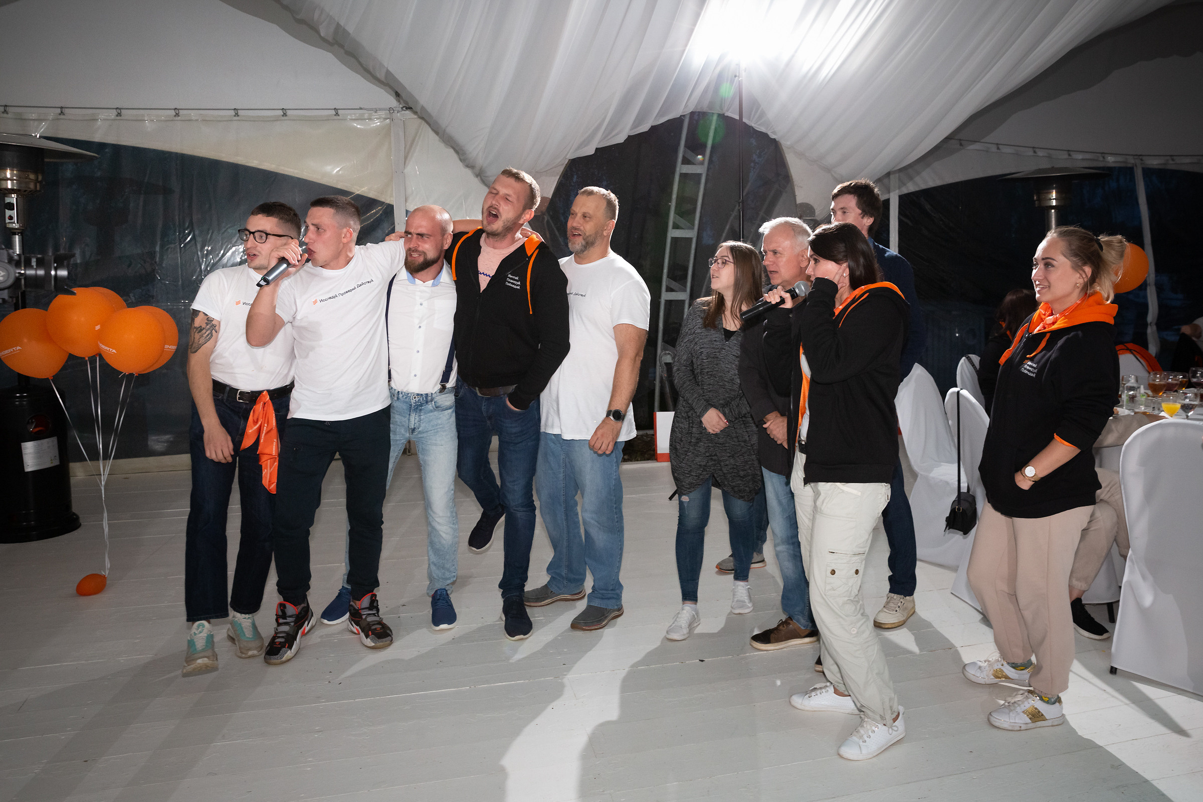 Корпоратив в яхт-клубе Пеликан. Свадебные фотографы в Москве: Денис и Елена Пройдовы