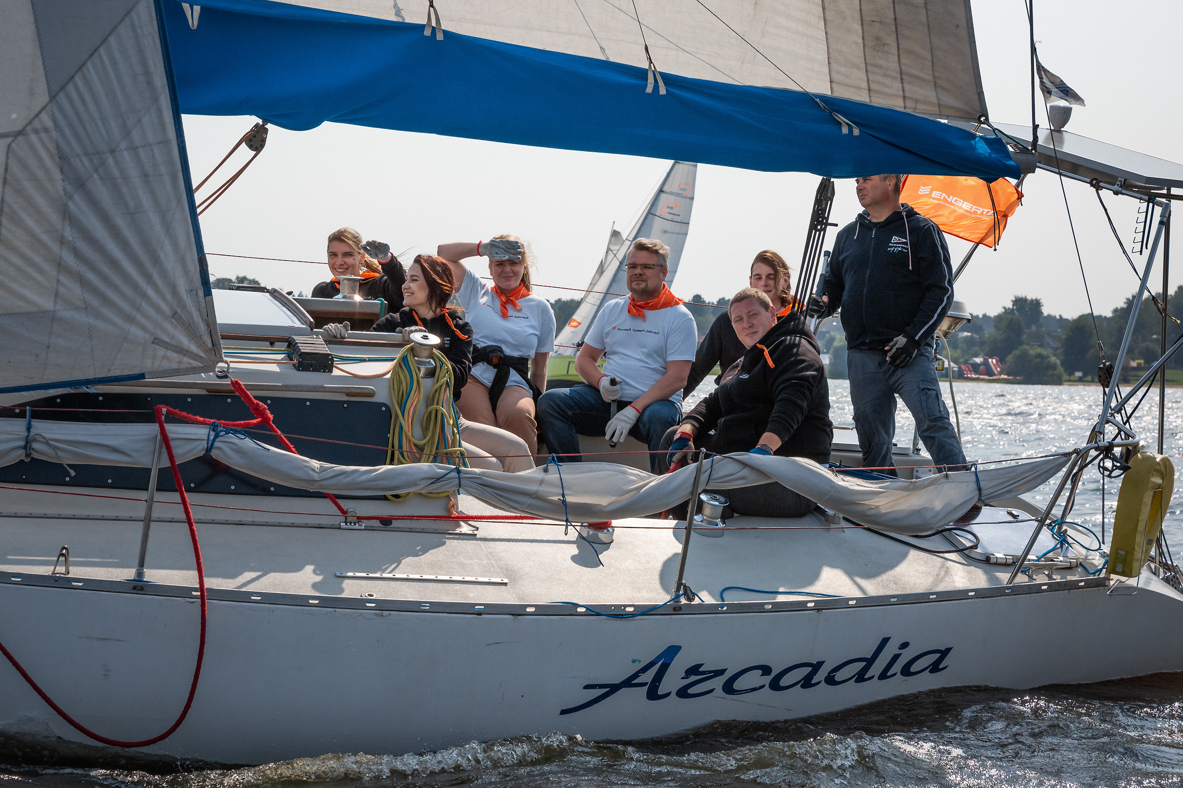 Корпоратив в яхт-клубе Пеликан. Свадебные фотографы в Москве: Денис и Елена Пройдовы