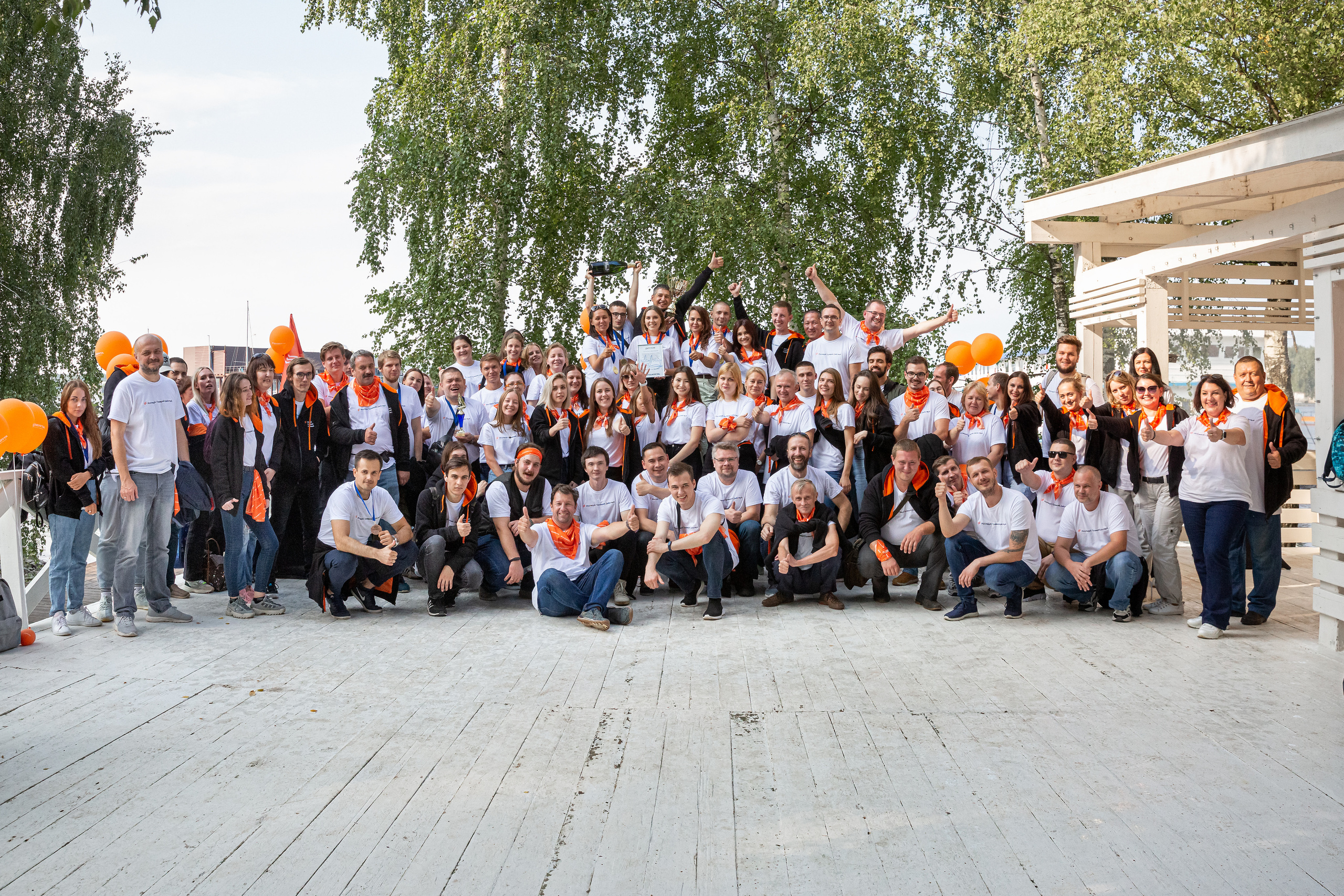 Корпоратив в яхт-клубе Пеликан. Свадебные фотографы в Москве: Денис и Елена Пройдовы