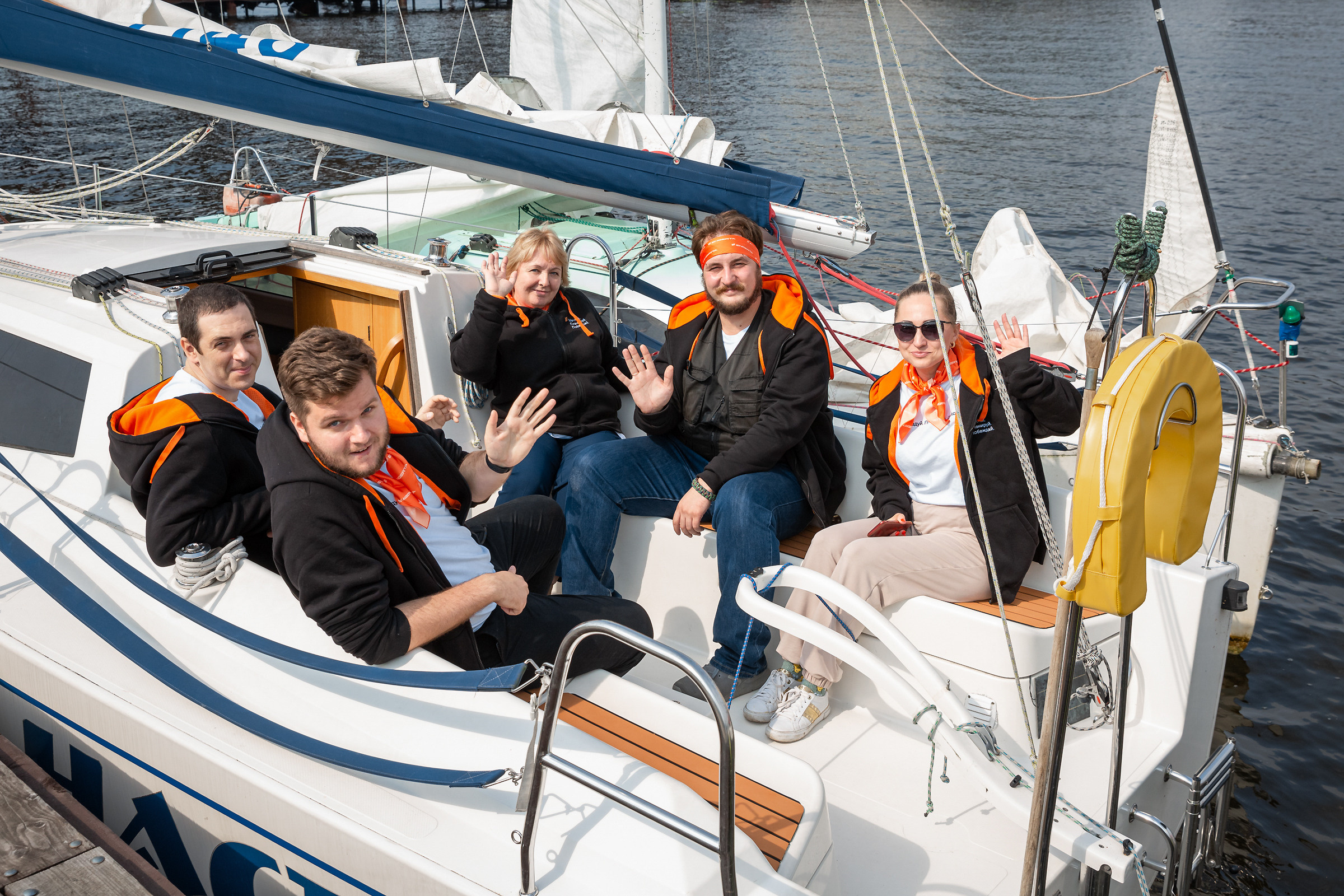 Корпоратив в яхт-клубе Пеликан. Свадебные фотографы в Москве: Денис и Елена Пройдовы