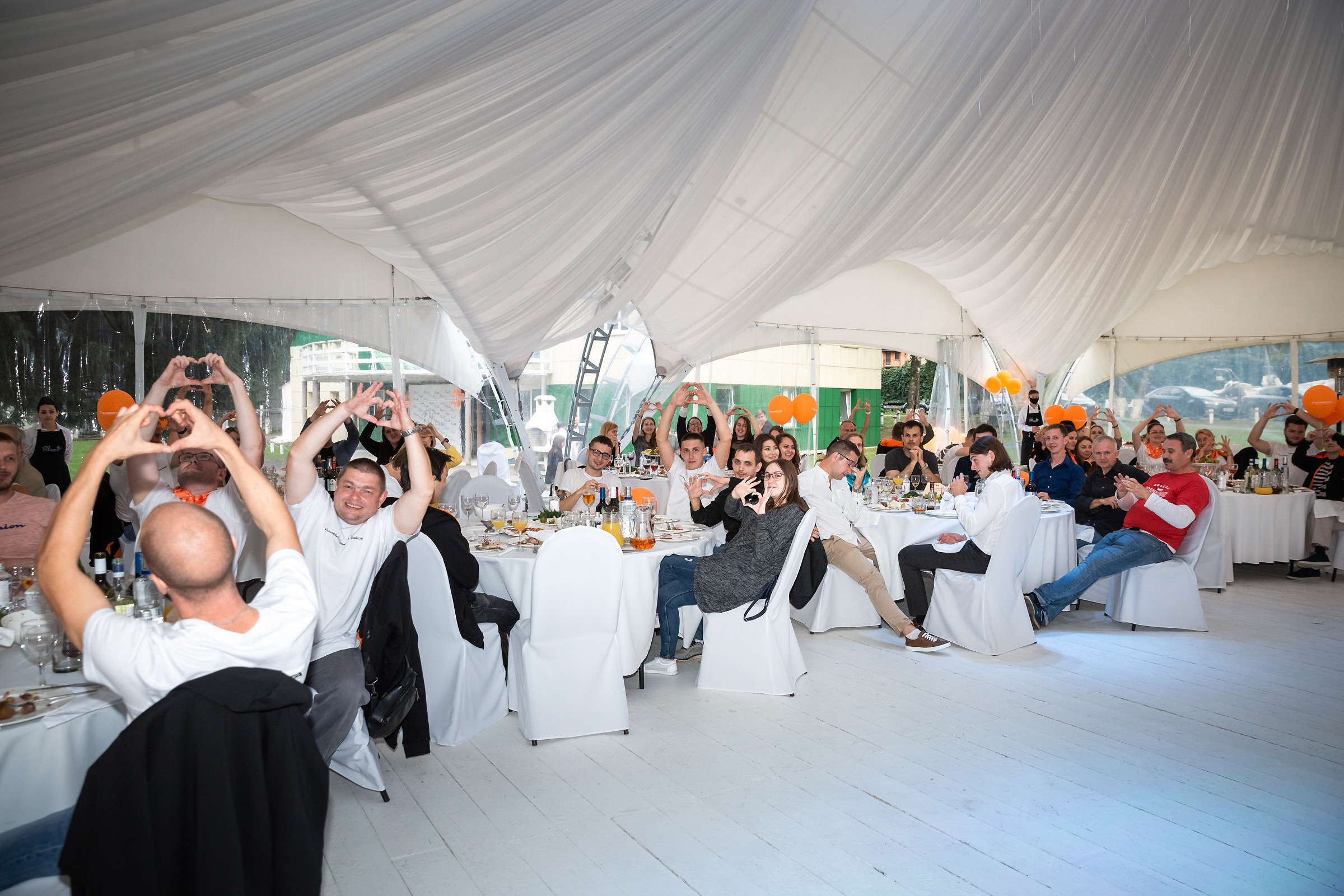 Корпоратив в яхт-клубе Пеликан. Свадебные фотографы в Москве: Денис и Елена Пройдовы