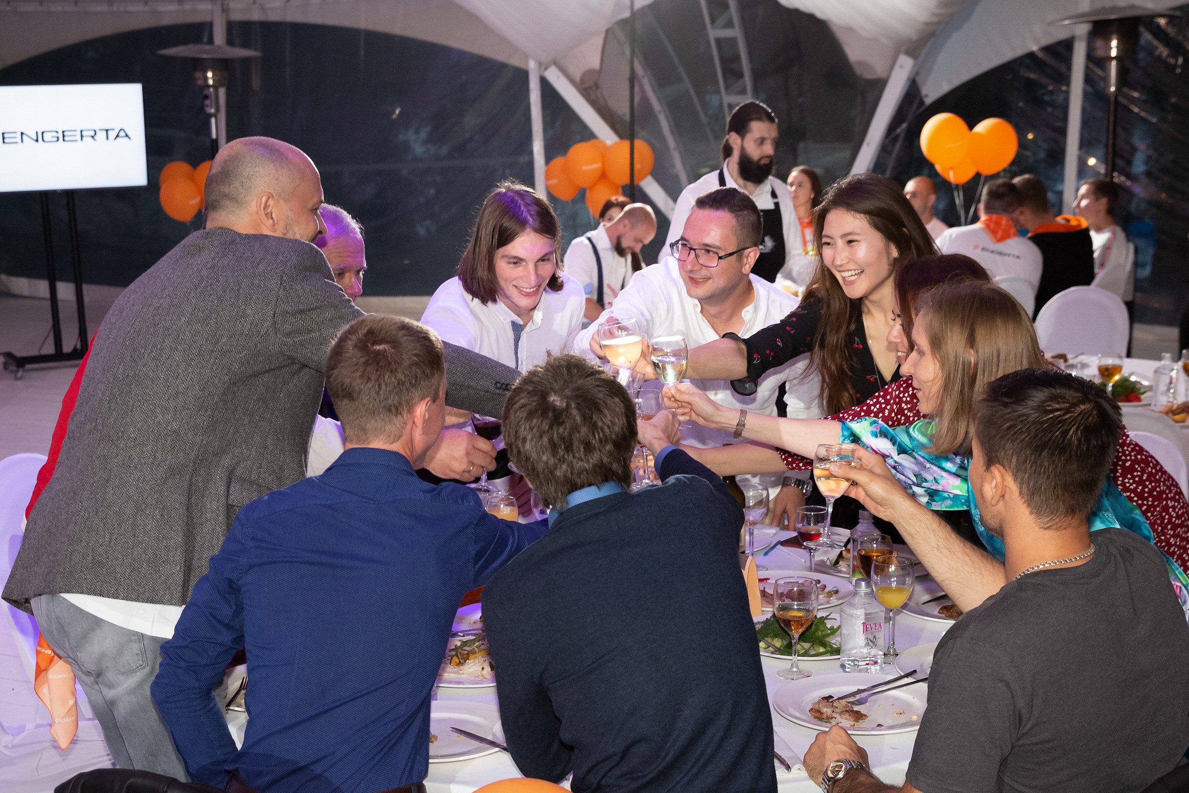 Корпоратив в яхт-клубе Пеликан. Свадебные фотографы в Москве: Денис и Елена Пройдовы