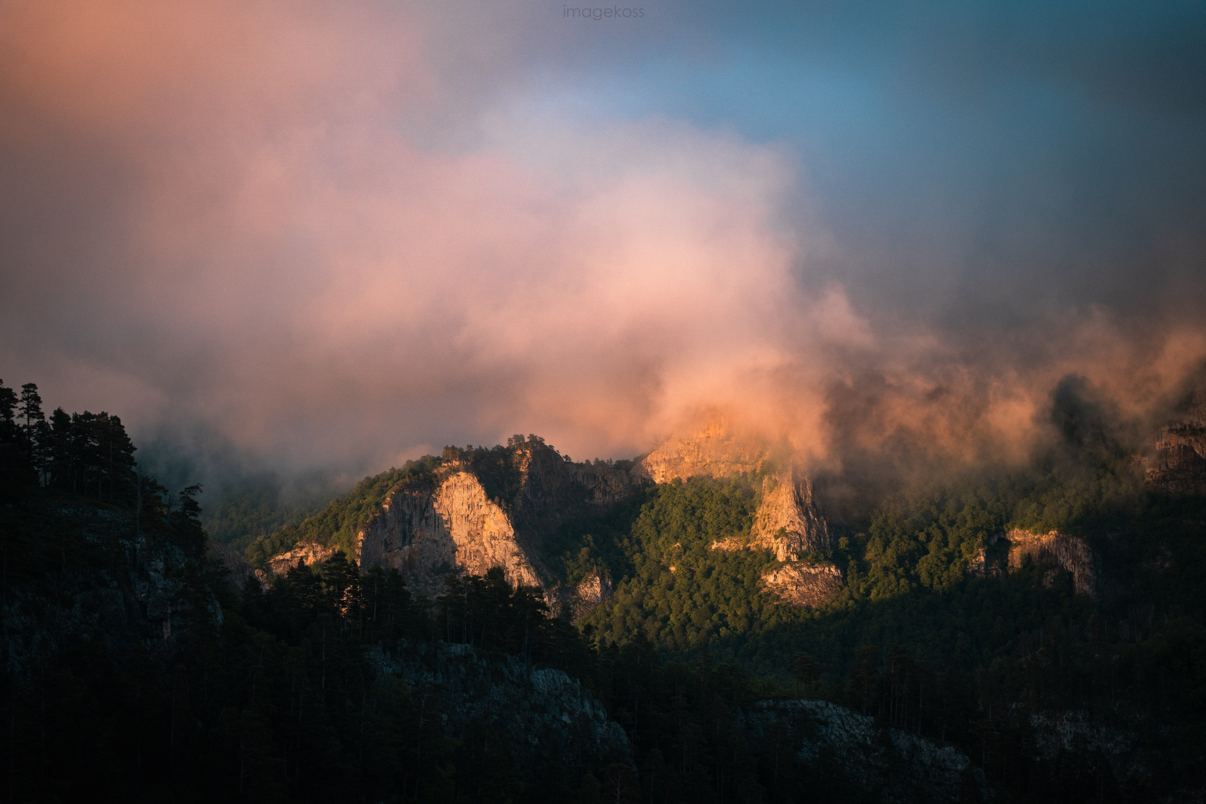 Адыгея. Большой Тхач. Фотограф в поход и восхождение на Эльбрус Игорь Косарев