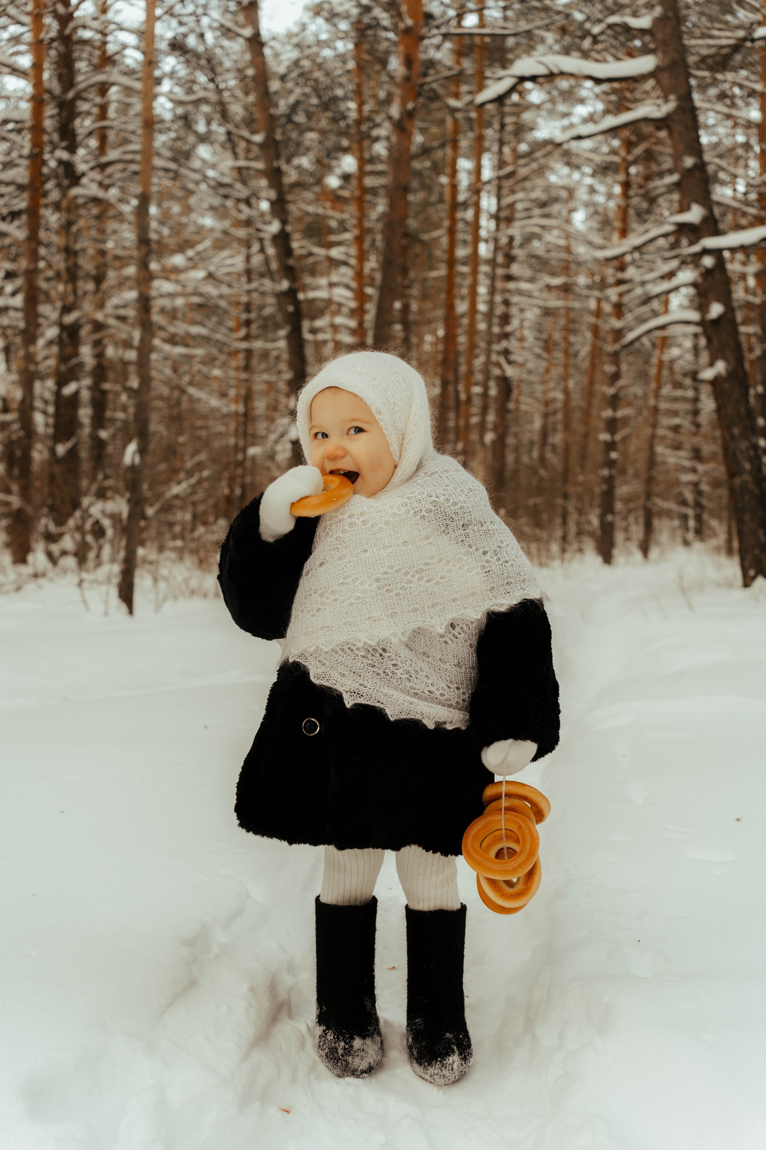 Фотопроект «Зимний лес». Семейный и детский фотограф новорожденных Ульяновск