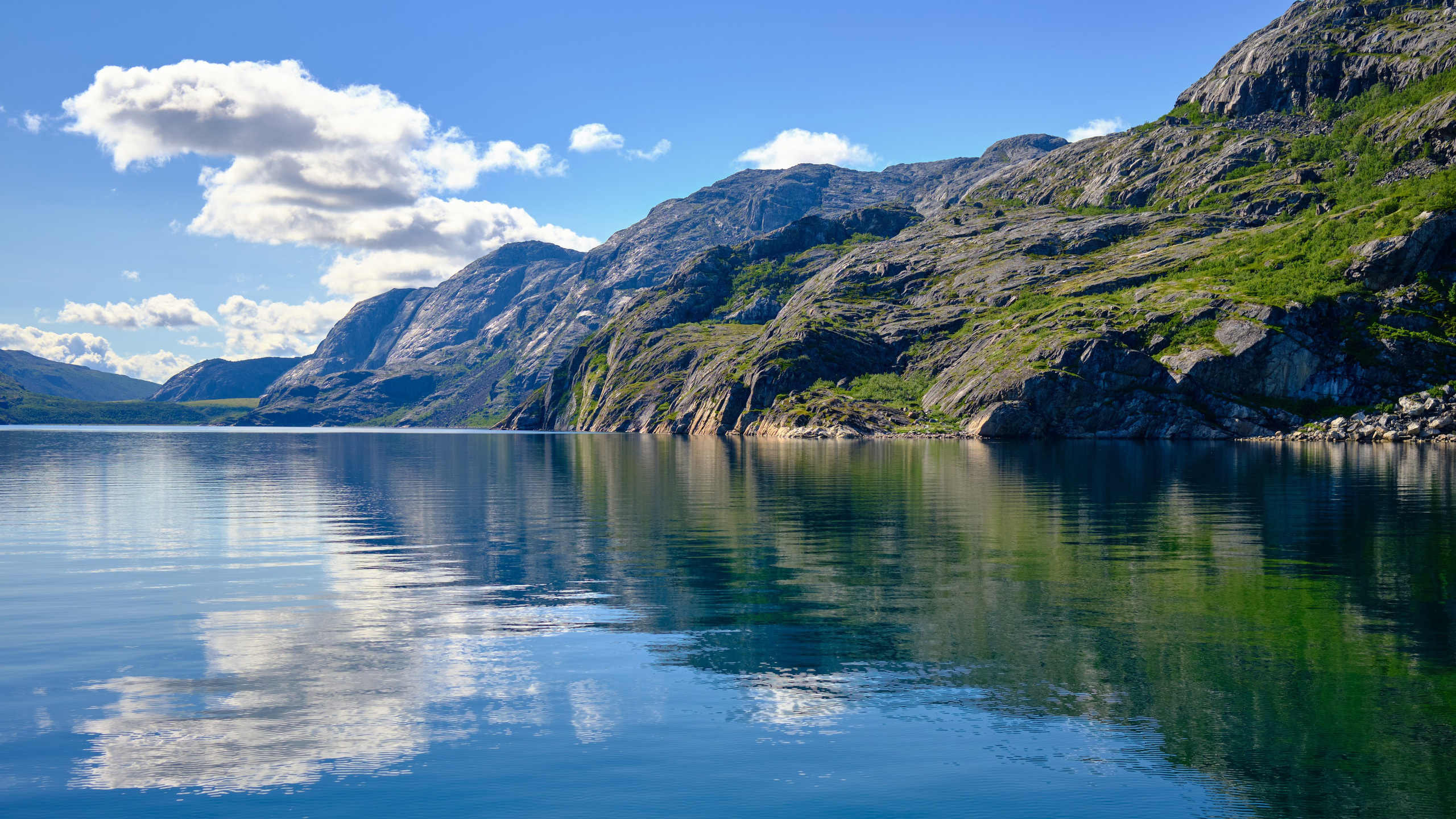 Фиорд Долгая щель. Пейзажи Крайнего Севера. Баренцево море, Рыбачий, Средний, Немецкий