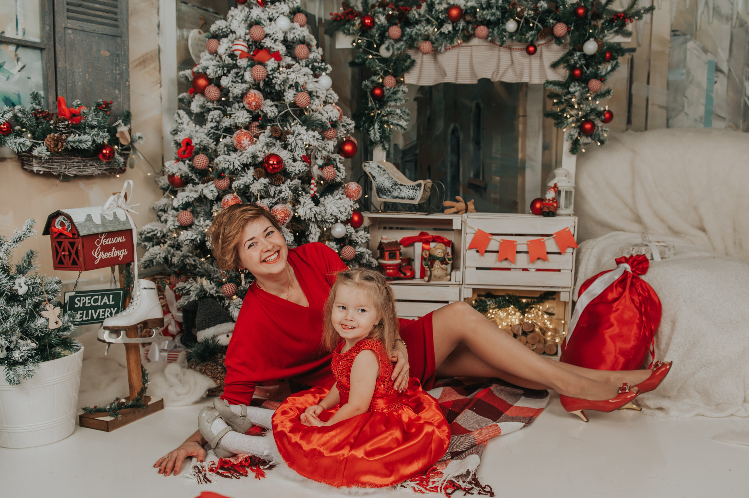 Однажды на Рождество. Студия Спб. Свадебный и семейный фотограф София Невская