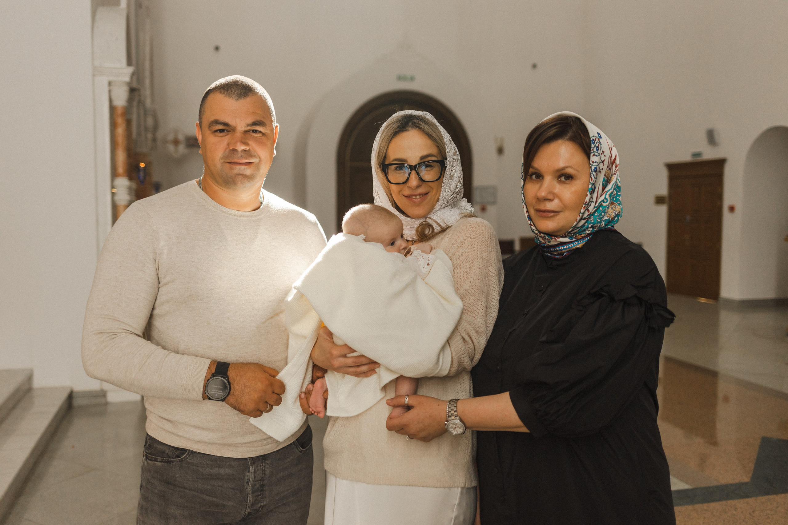 Крещение Стефании. Семейный фотограф в Москве